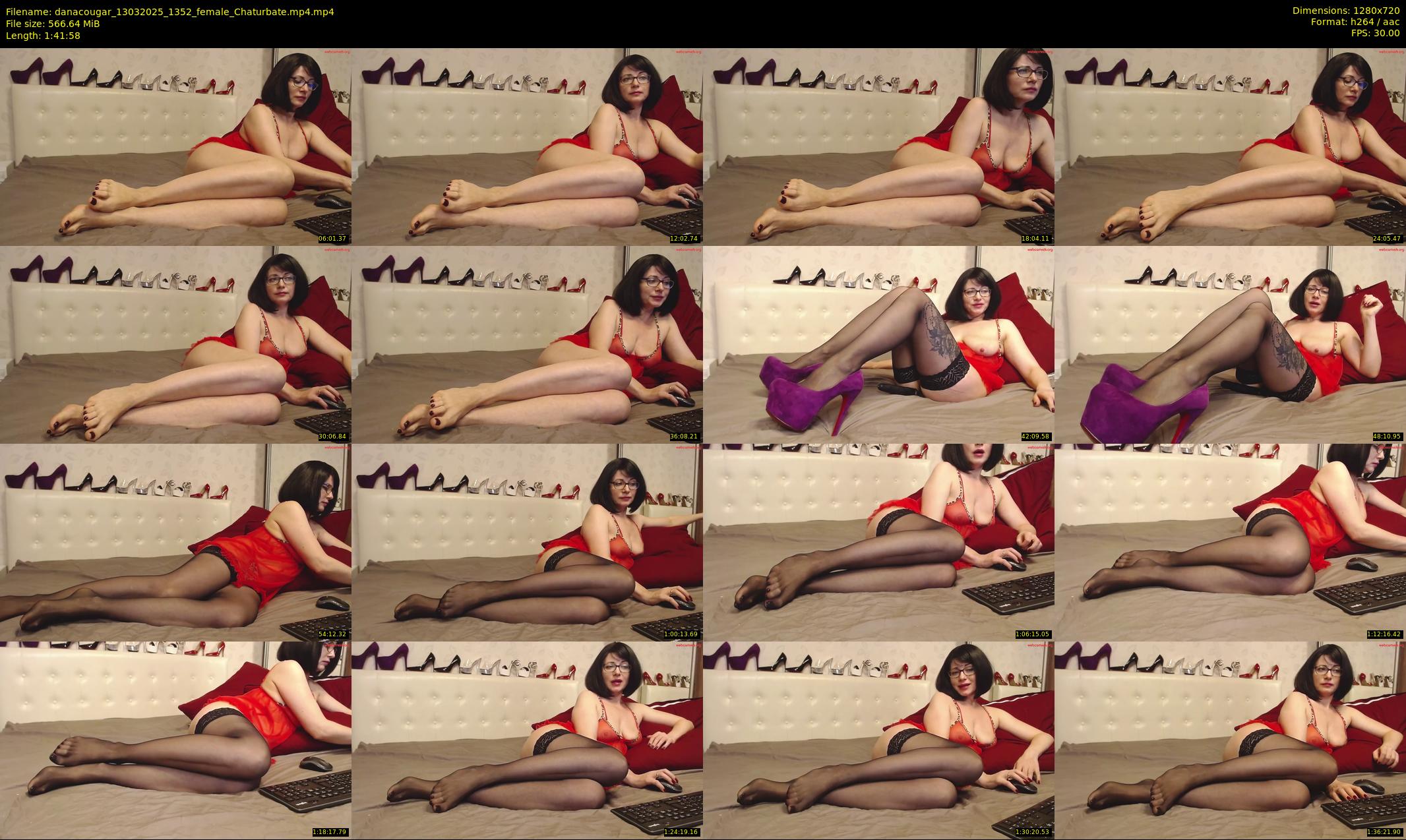 danacougar — 102 minute Chaturbate female cam show recording, 720p, Mar 13, 2025