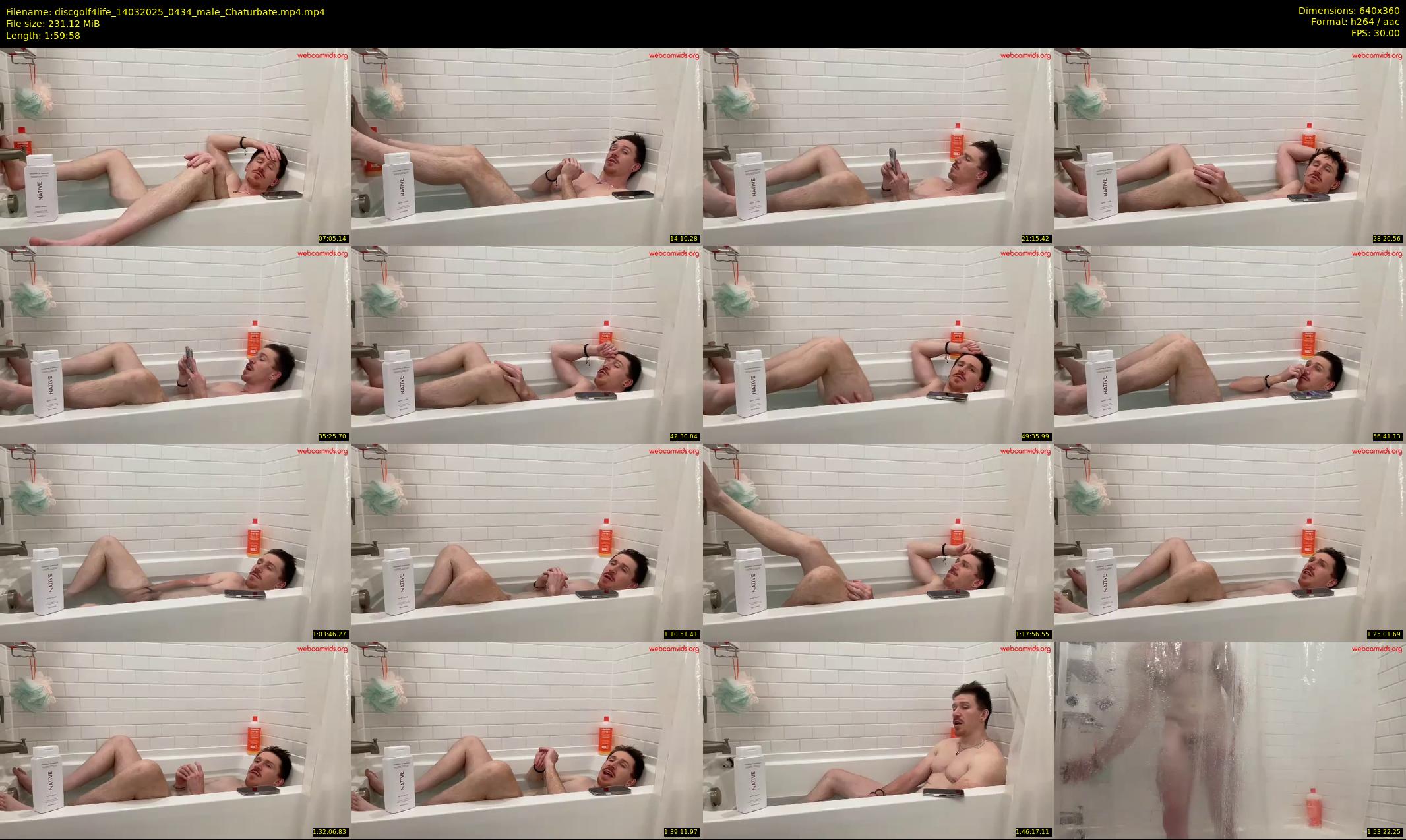 discgolf4life — 120 minute Chaturbate male cam show recording, 360p, Mar 14, 2025