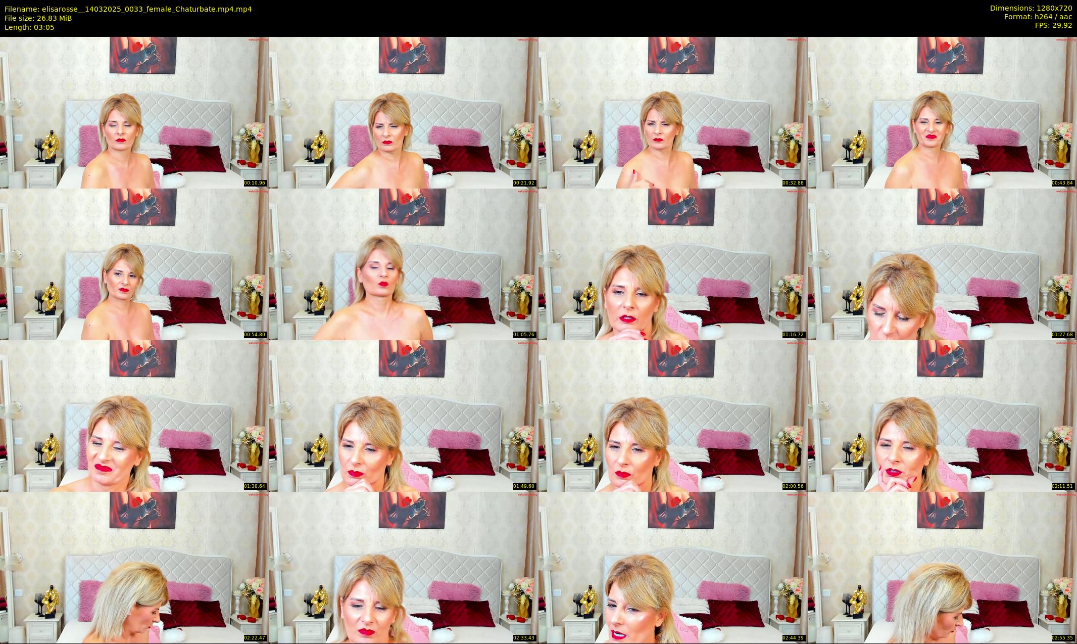 elisarosse_ — 4 minute Chaturbate female cam show recording, 720p, Mar 14, 2025