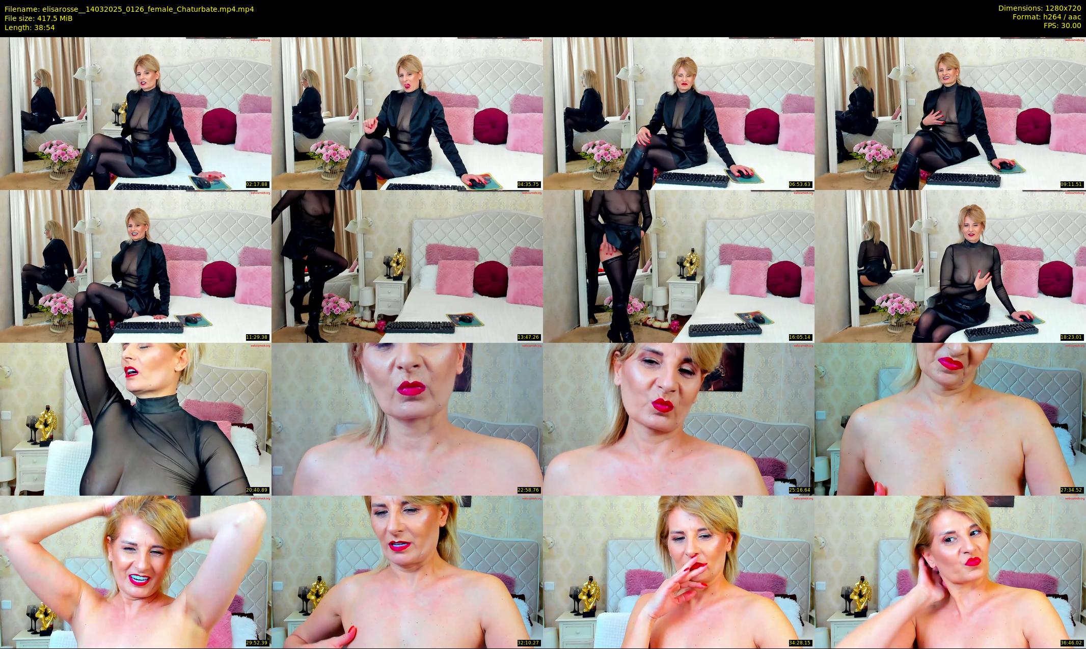 elisarosse_ — 39 minute Chaturbate female cam show recording, 720p, Mar 14, 2025