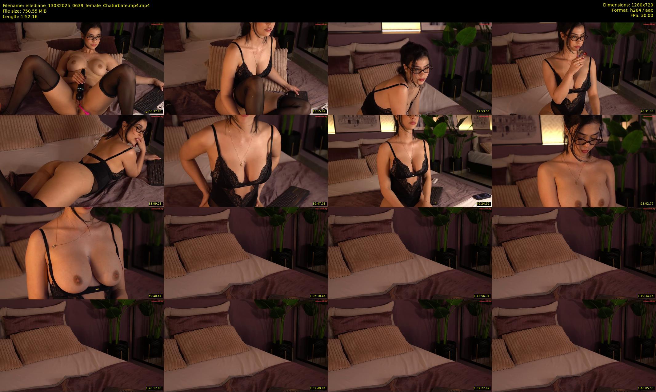 ellediane — 113 minute Chaturbate female cam show recording, 720p, Mar 13, 2025