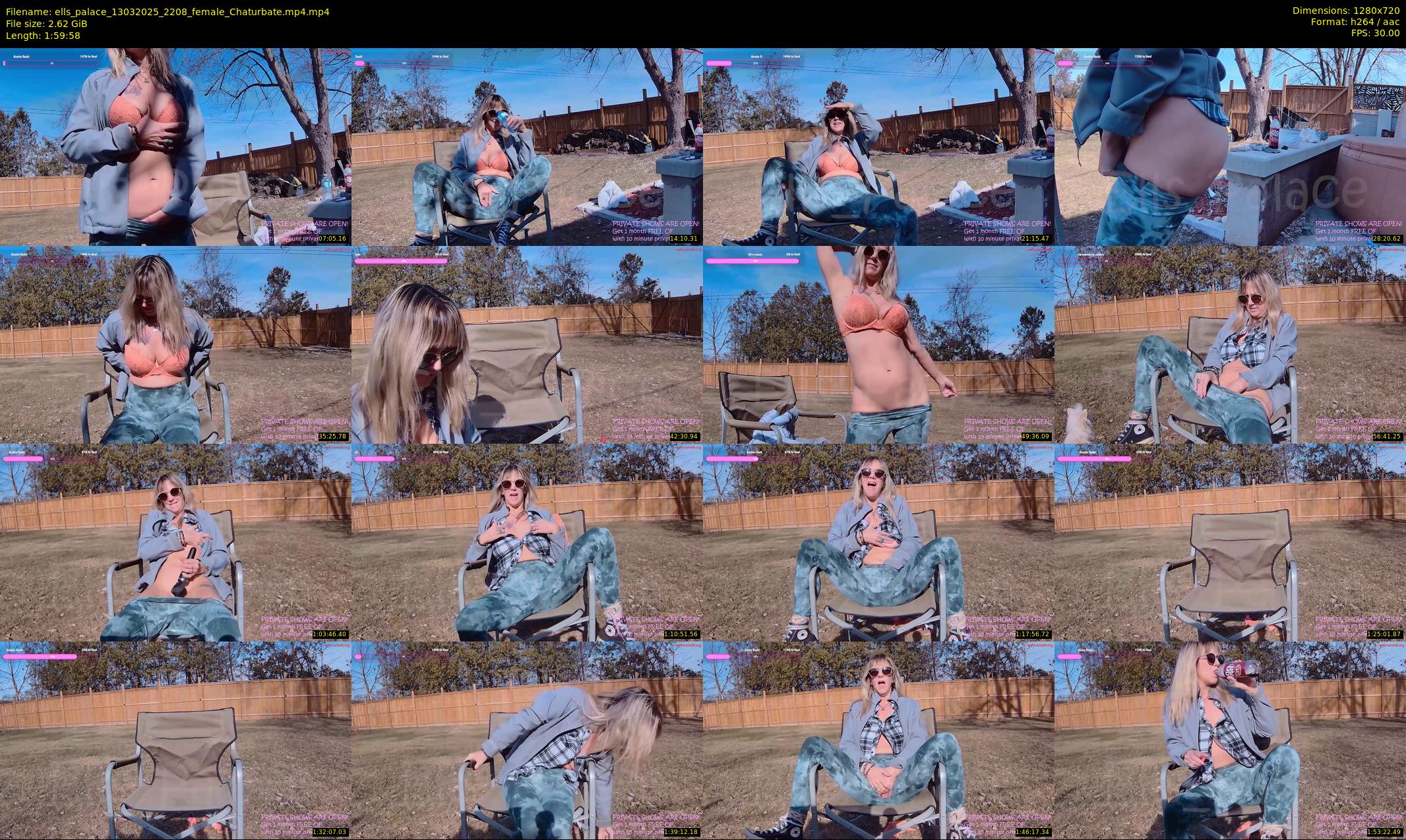 ells_palace — 120 minute Chaturbate female cam show recording, 720p, Mar 13, 2025