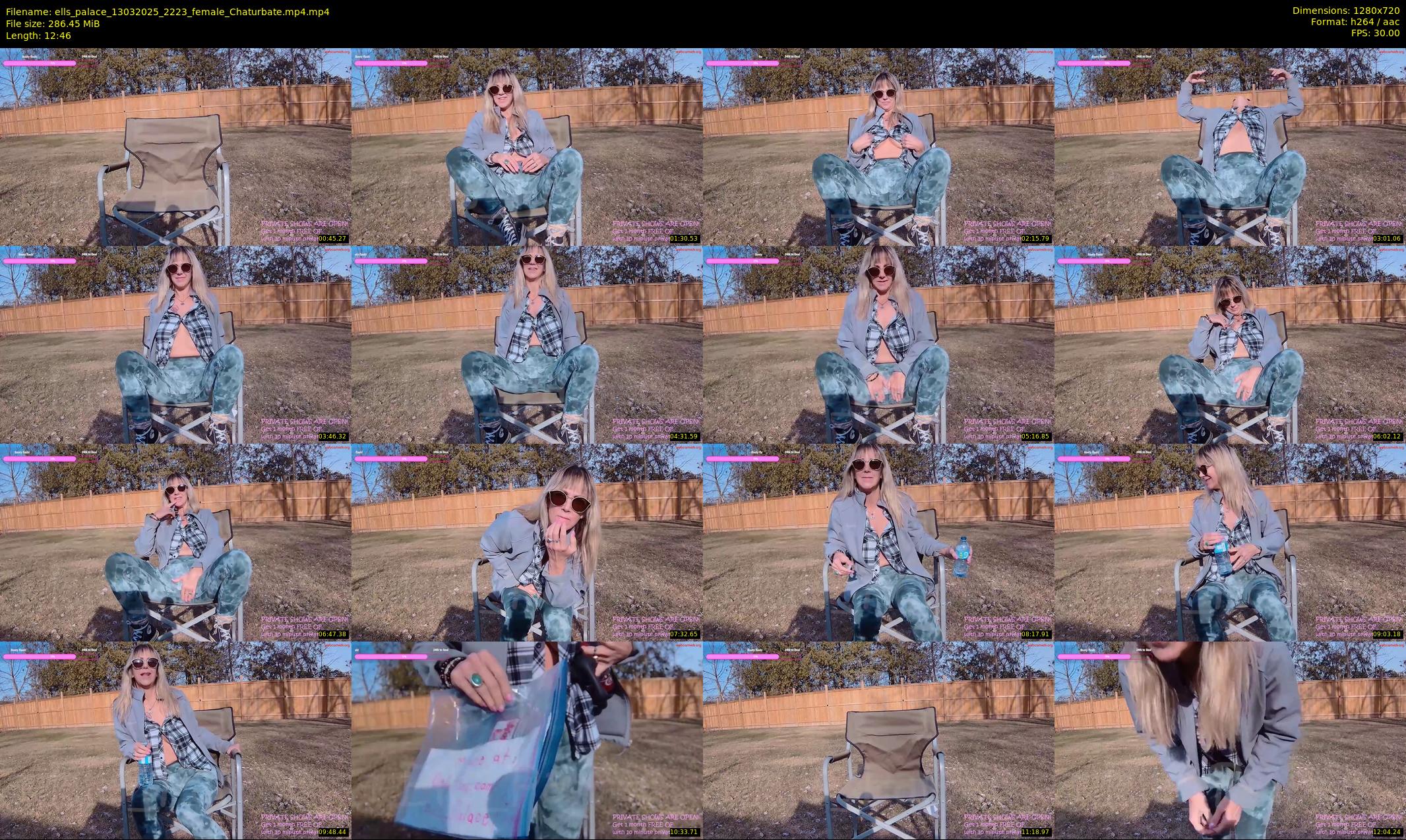 ells_palace — 13 minute Chaturbate female cam show recording, 720p, Mar 13, 2025