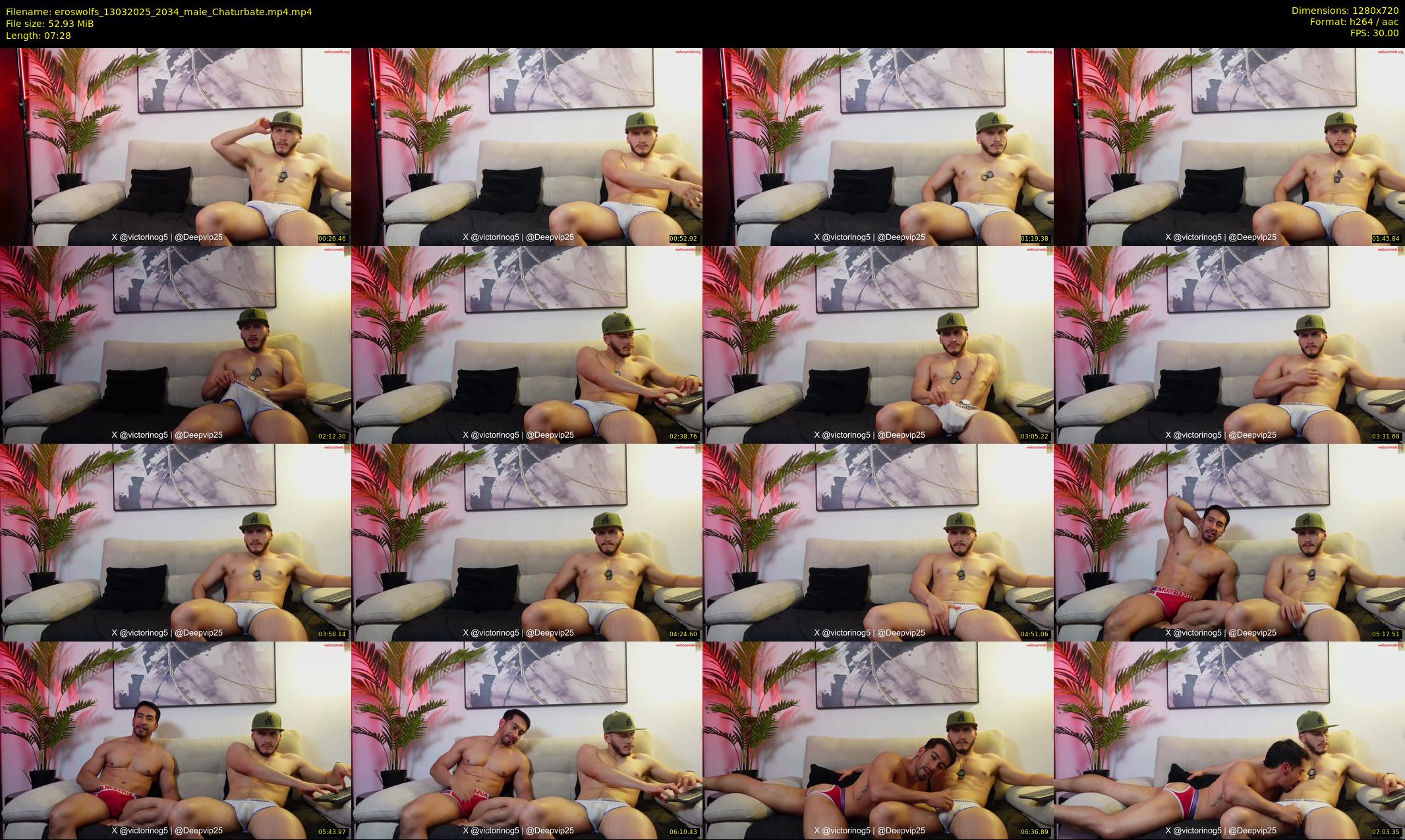 eroswolfs — 8 minute Chaturbate male cam show recording, 720p, Mar 13, 2025