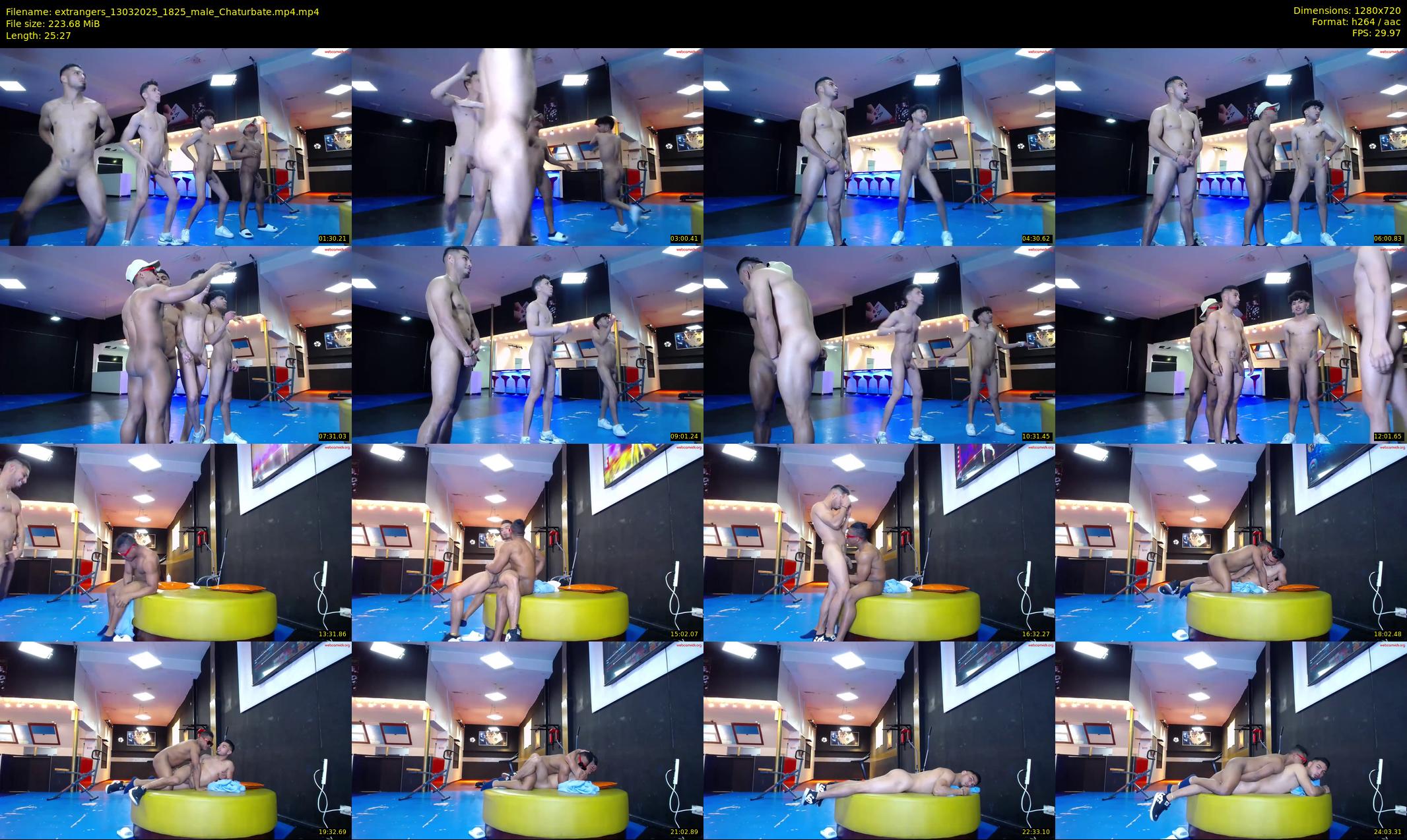 extrangers — 26 minute Chaturbate male cam show recording, 720p, Mar 13, 2025