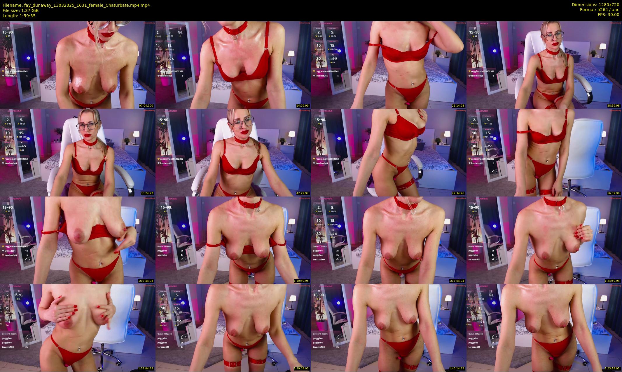 fay_dunaway — 120 minute Chaturbate female cam show recording, 720p, Mar 13, 2025