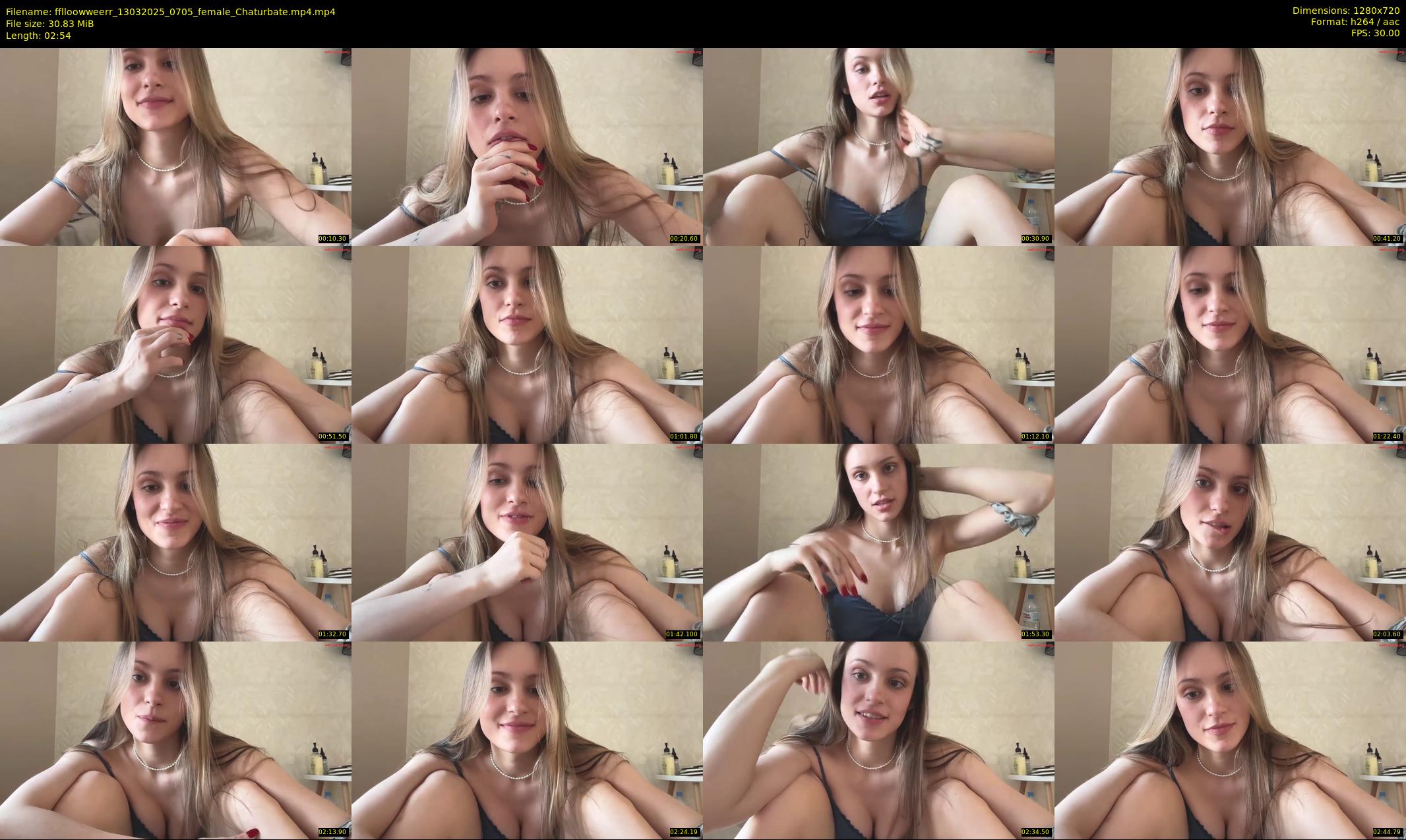 fflloowweerr — 3 minute Chaturbate couple cam show recording, 720p, Mar 13, 2025