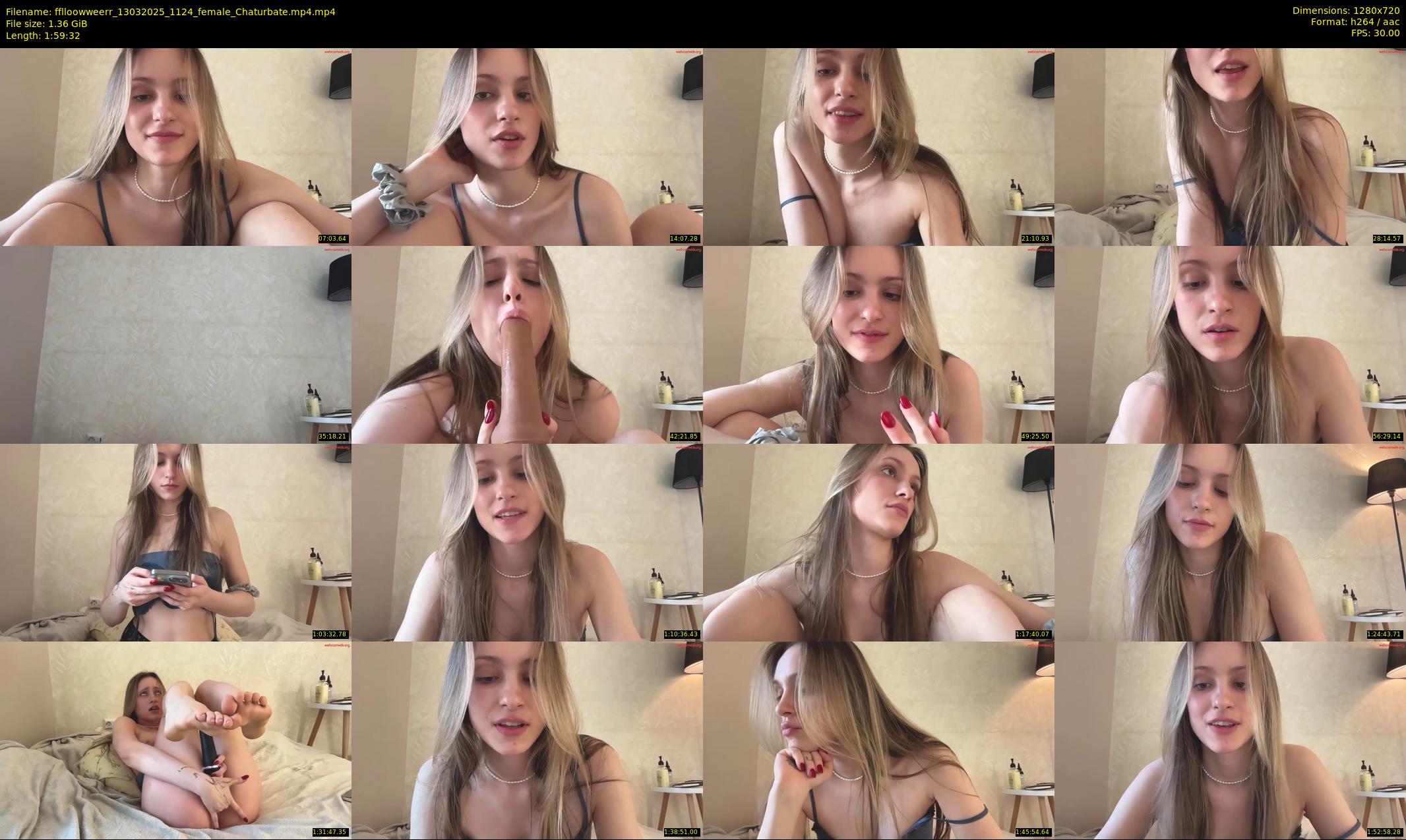 fflloowweerr — 120 minute Chaturbate couple cam show recording, 720p, Mar 13, 2025