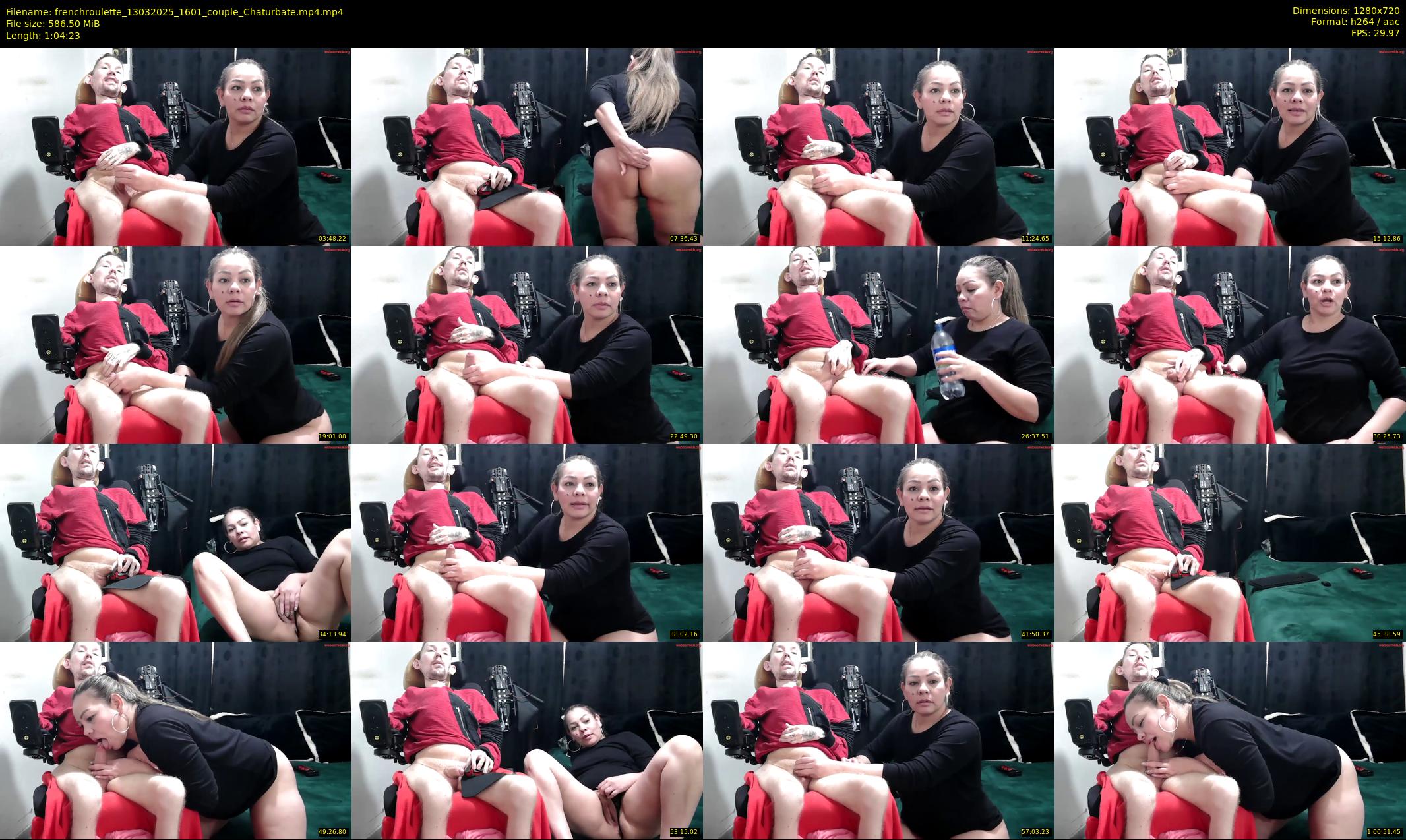 frenchroulette — 65 minute Chaturbate couple cam show recording, 720p, Mar 13, 2025