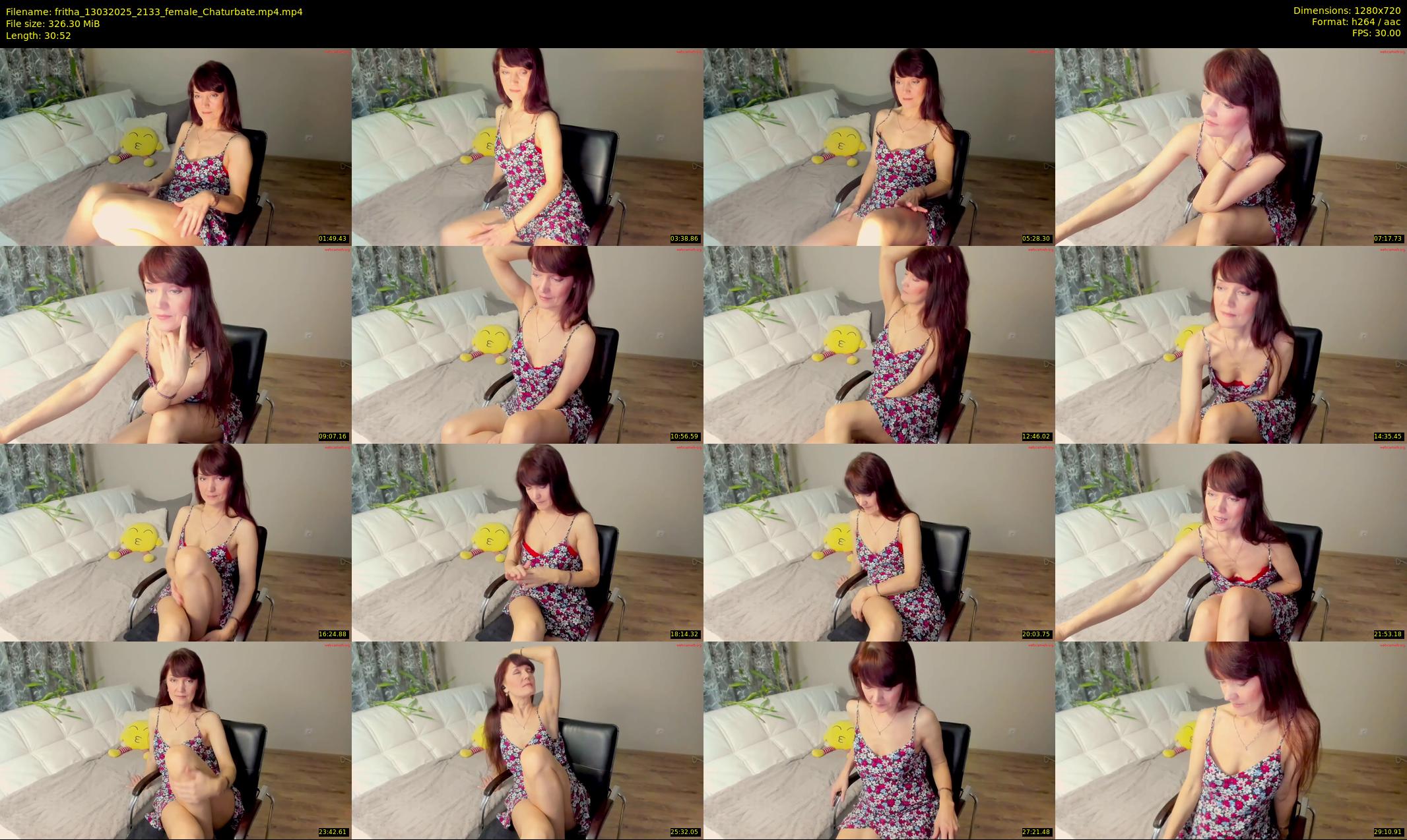 fritha — 31 minute Chaturbate female cam show recording, 720p, Mar 13, 2025