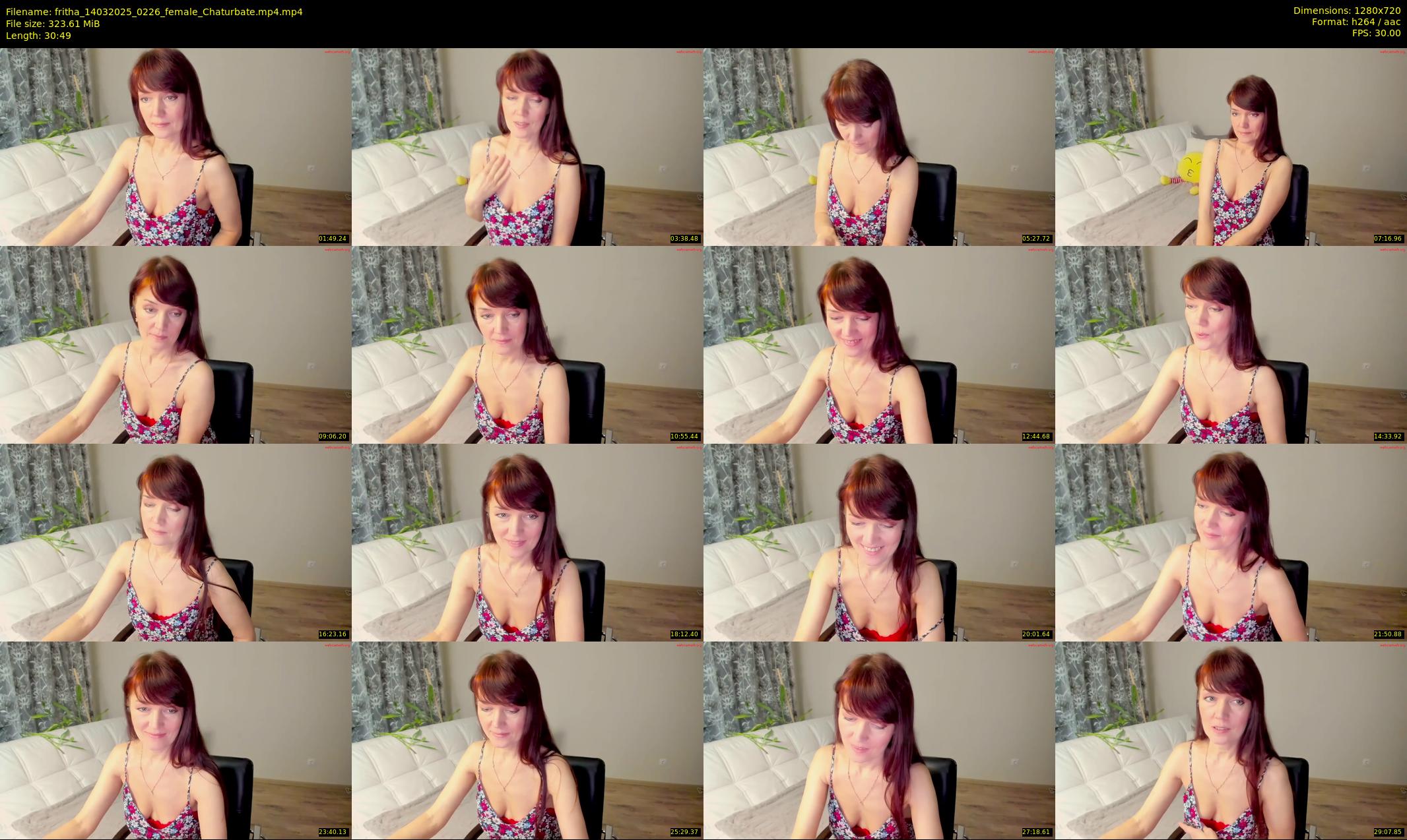 fritha — 31 minute Chaturbate female cam show recording, 720p, Mar 14, 2025