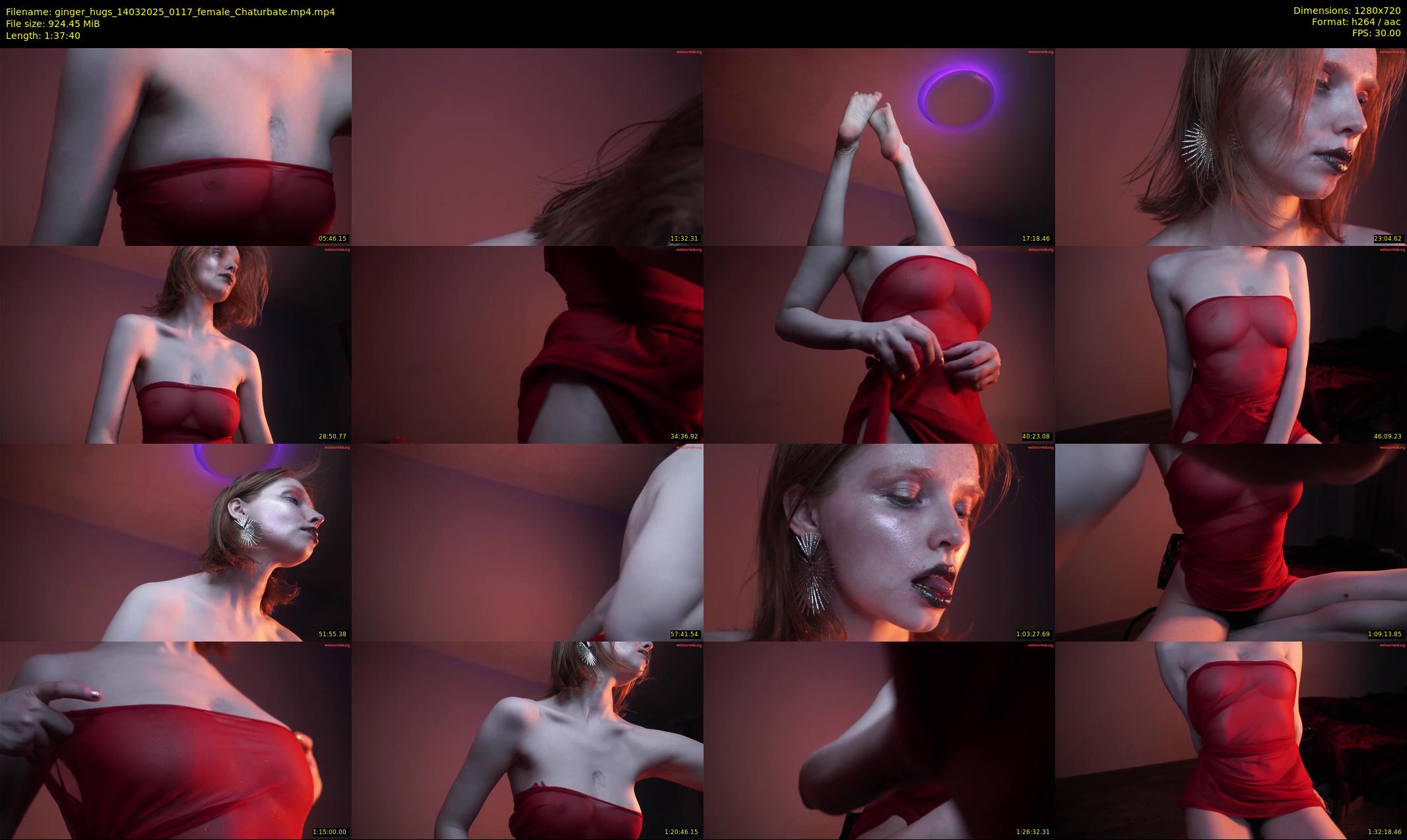 ginger_hugs — 98 minute Chaturbate female cam show recording, 720p, Mar 14, 2025