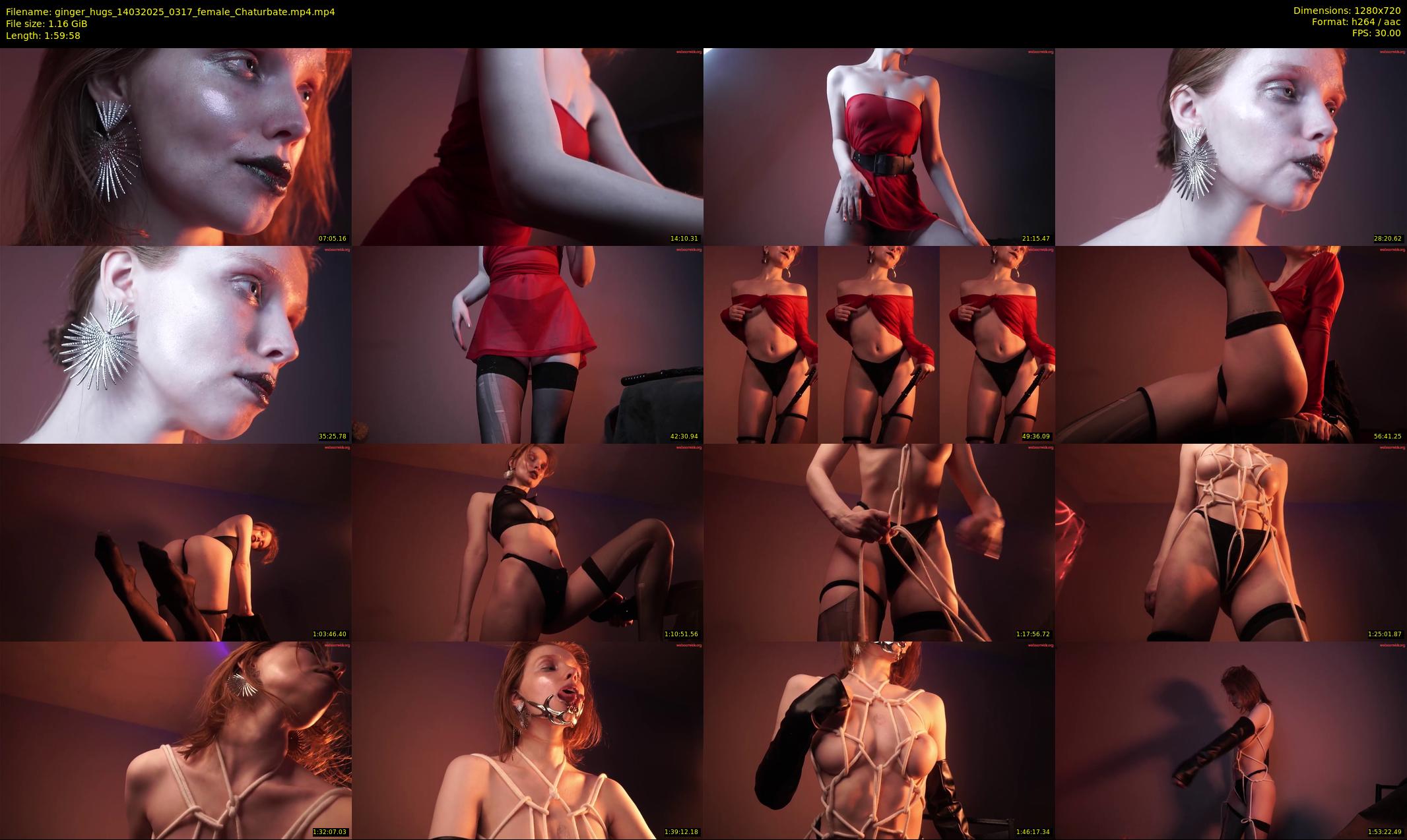 ginger_hugs — 120 minute Chaturbate female cam show recording, 720p, Mar 14, 2025