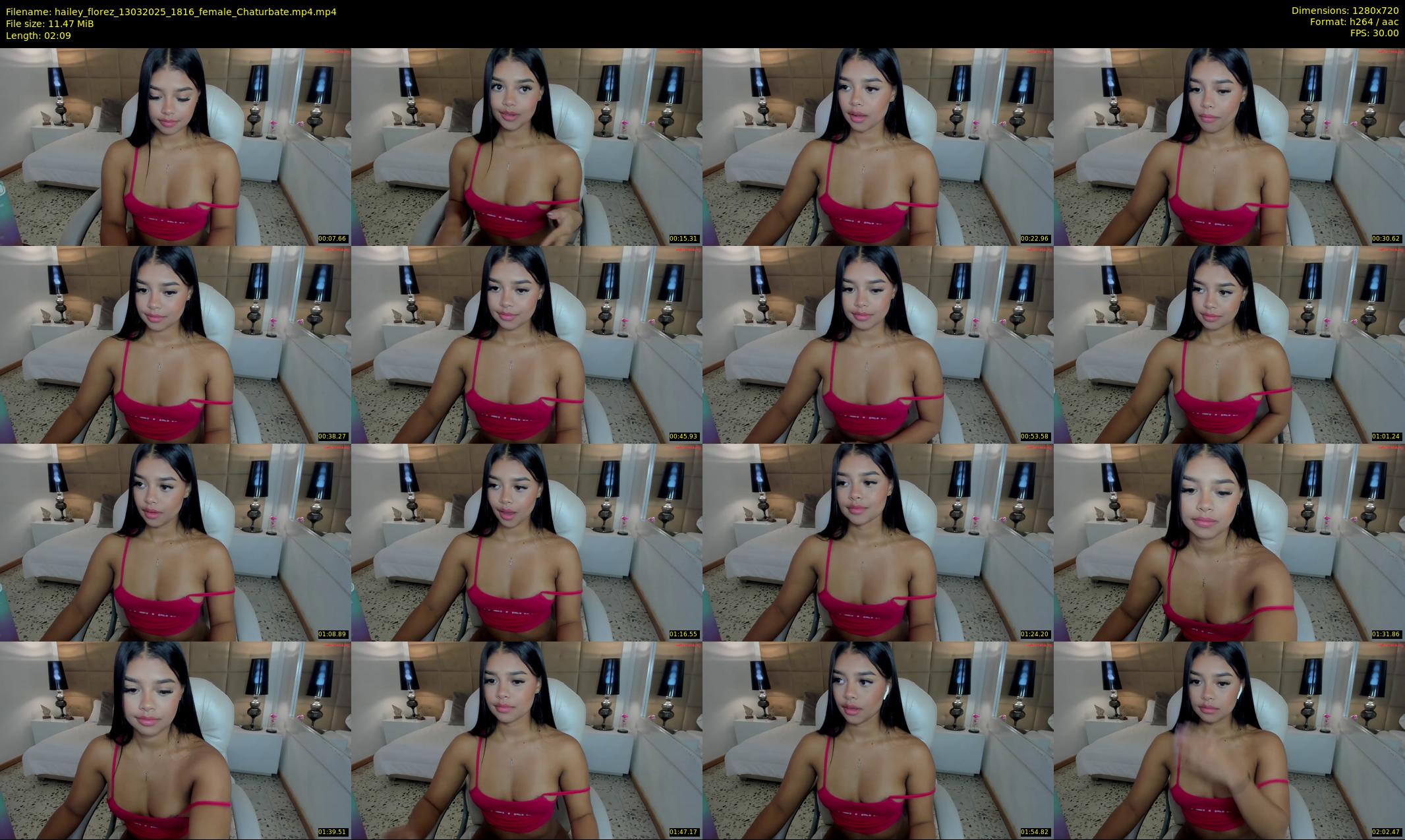 hailey_florez — 3 minute Chaturbate female cam show recording, 720p, Mar 13, 2025