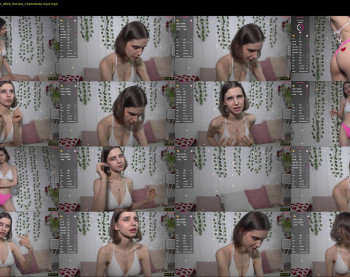 happynewdear — 45 minute Chaturbate female cam show recording, 720p, Mar 13, 2025