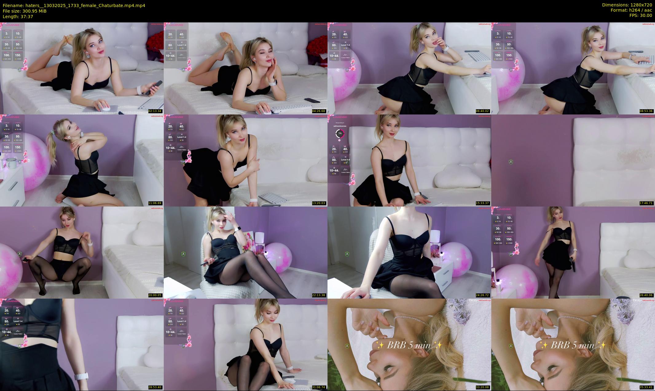 haters_ — 38 minute Chaturbate female cam show recording, 720p, Mar 13, 2025