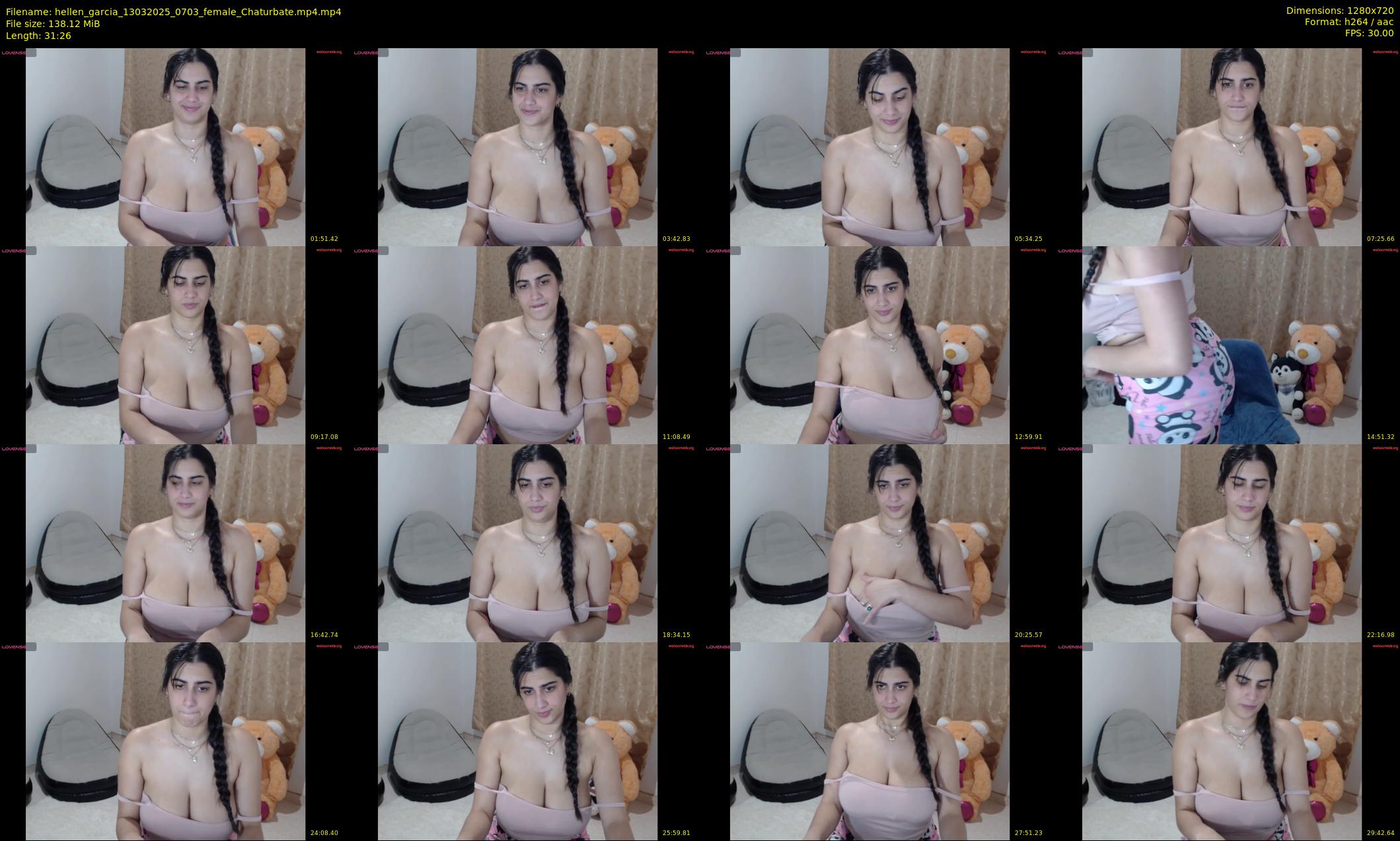 hellen_garcia — 32 minute Chaturbate female cam show recording, 720p, Mar 13, 2025