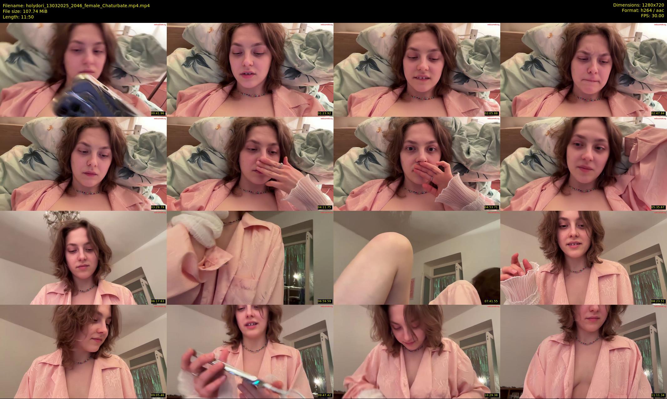 holydori — 12 minute Chaturbate female cam show recording, 720p, Mar 13, 2025