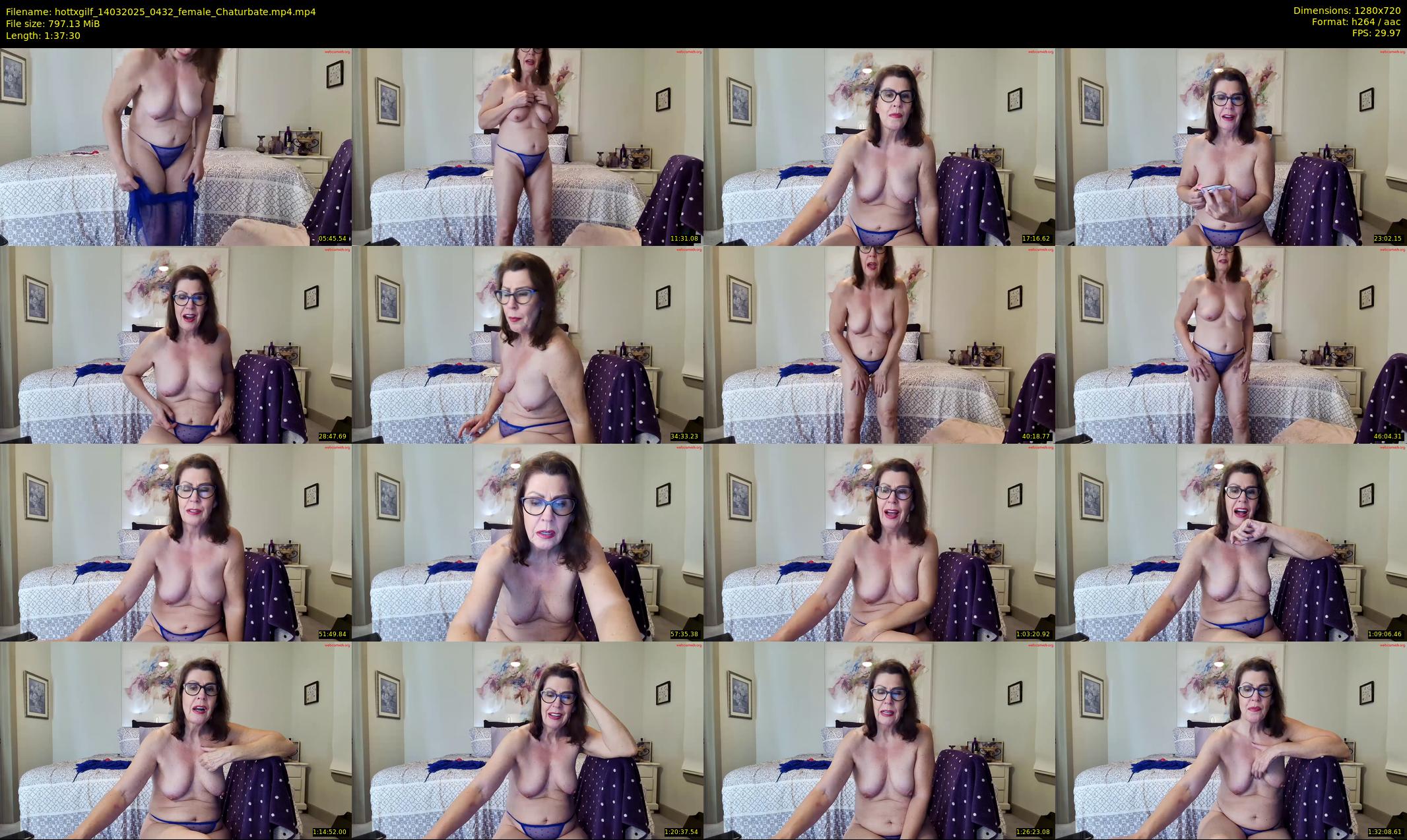 hottxgilf — 98 minute Chaturbate couple cam show recording, 720p, Mar 14, 2025