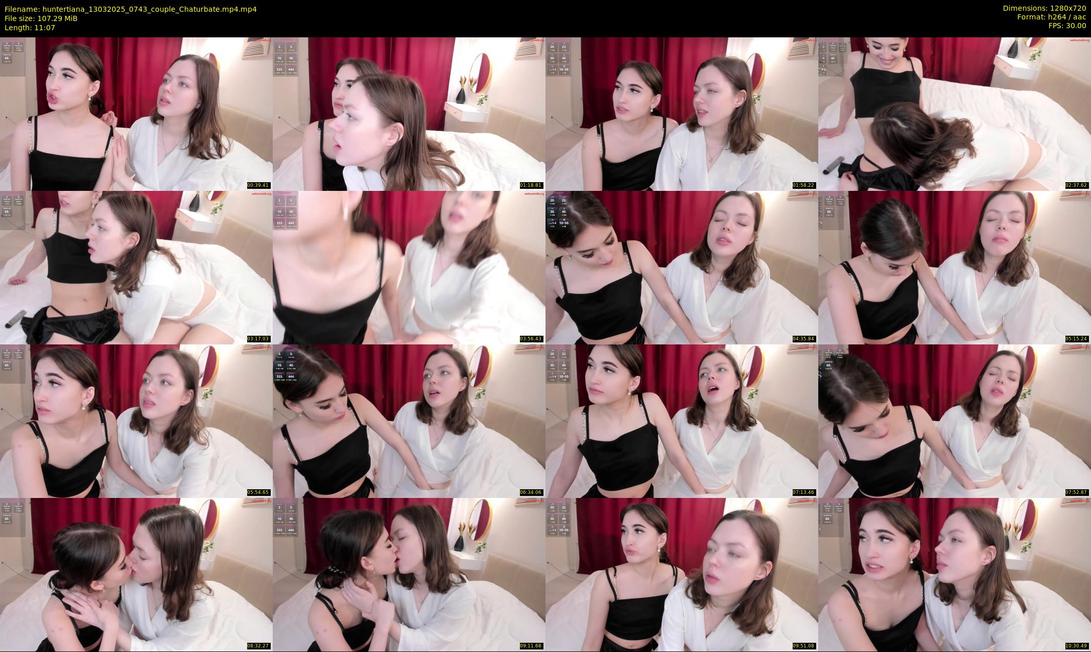 huntertiana — 12 minute Chaturbate female cam show recording, 720p, Mar 13, 2025