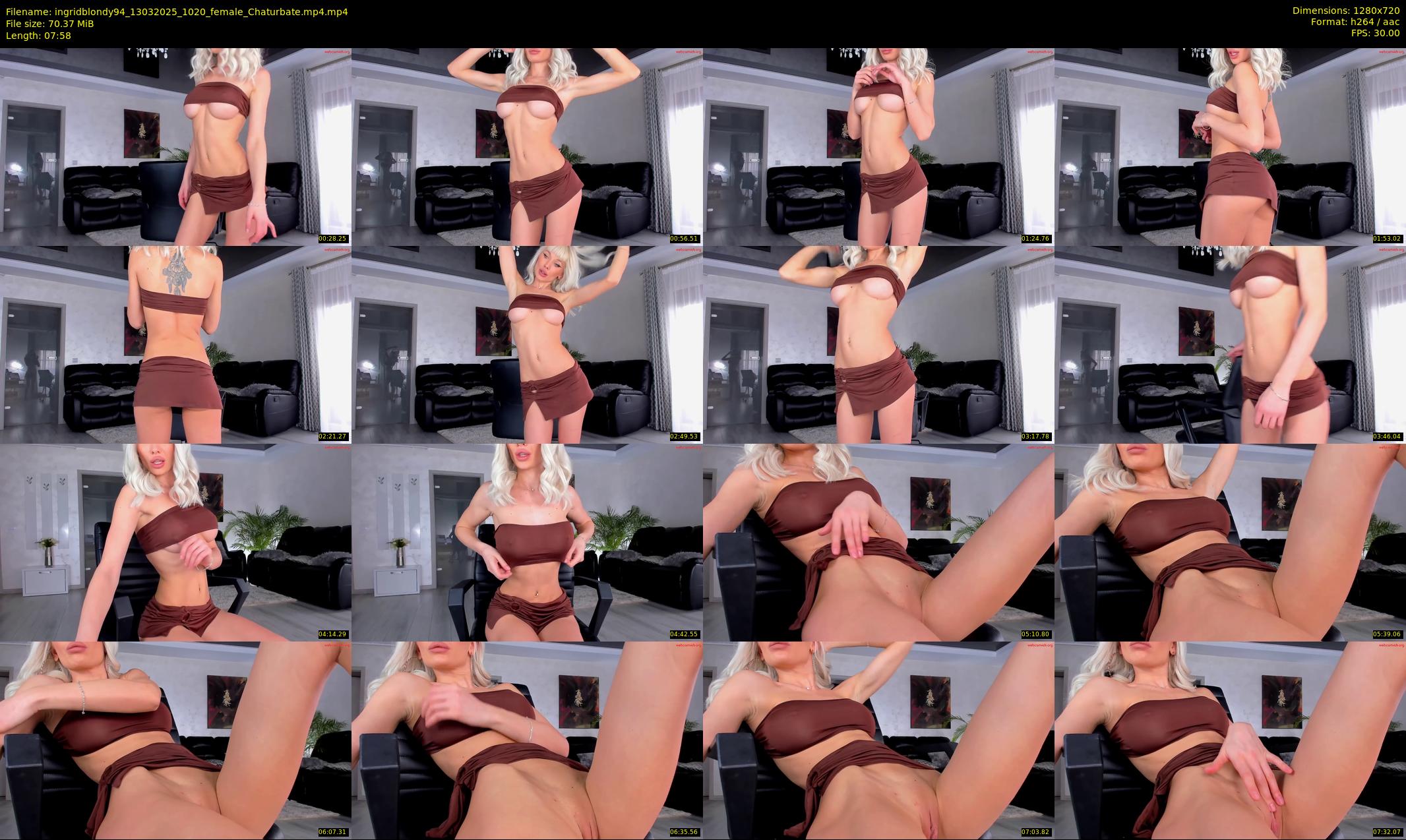 ingridblondy94 — 8 minute Chaturbate female cam show recording, 720p, Mar 13, 2025