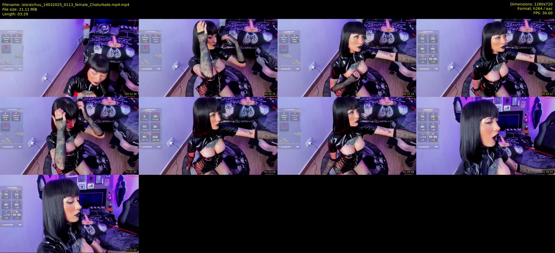 isisraichuu — 4 minute Chaturbate female cam show recording, 720p, Mar 14, 2025