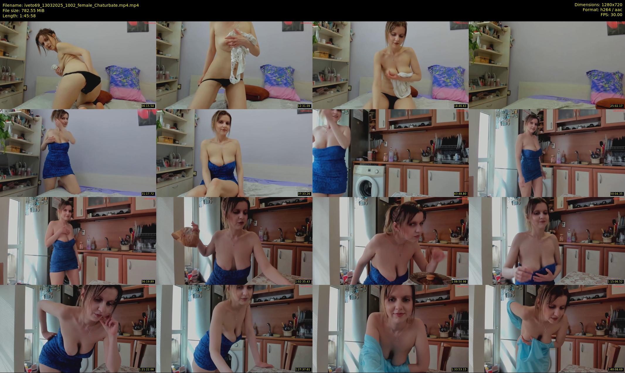 iveto69 — 106 minute Chaturbate female cam show recording, 720p, Mar 13, 2025