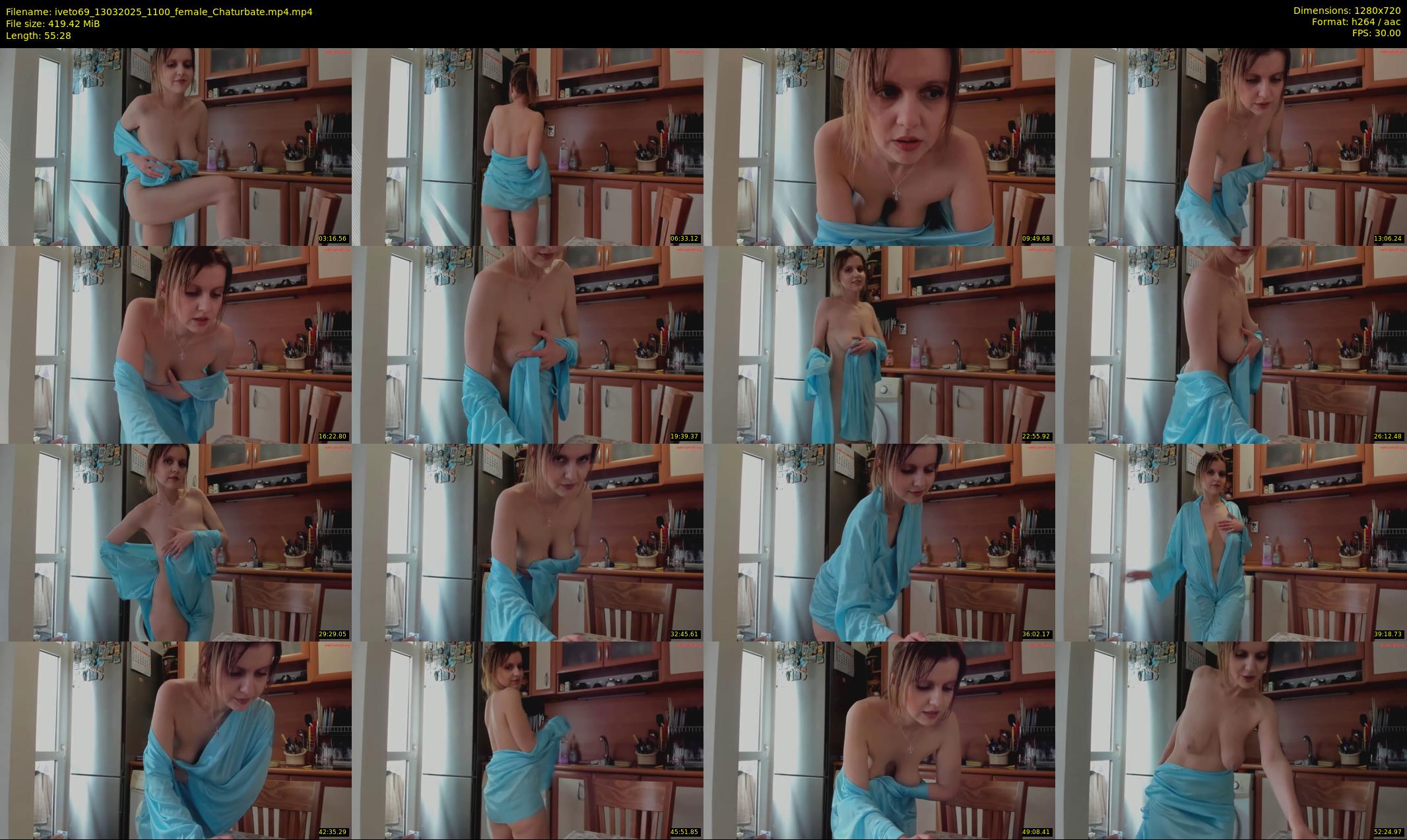 iveto69 — 56 minute Chaturbate female cam show recording, 720p, Mar 13, 2025
