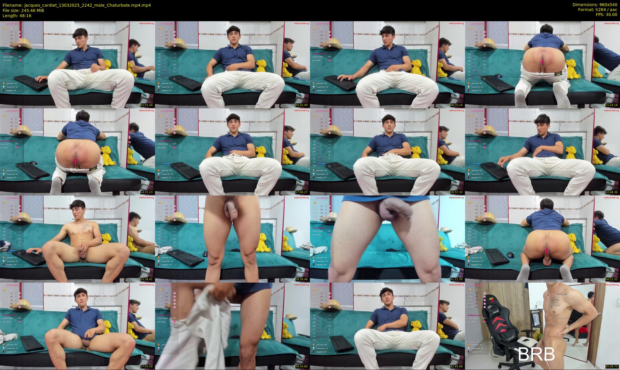 jacques_cardiet — 49 minute Chaturbate male cam show recording, 480p, Mar 13, 2025