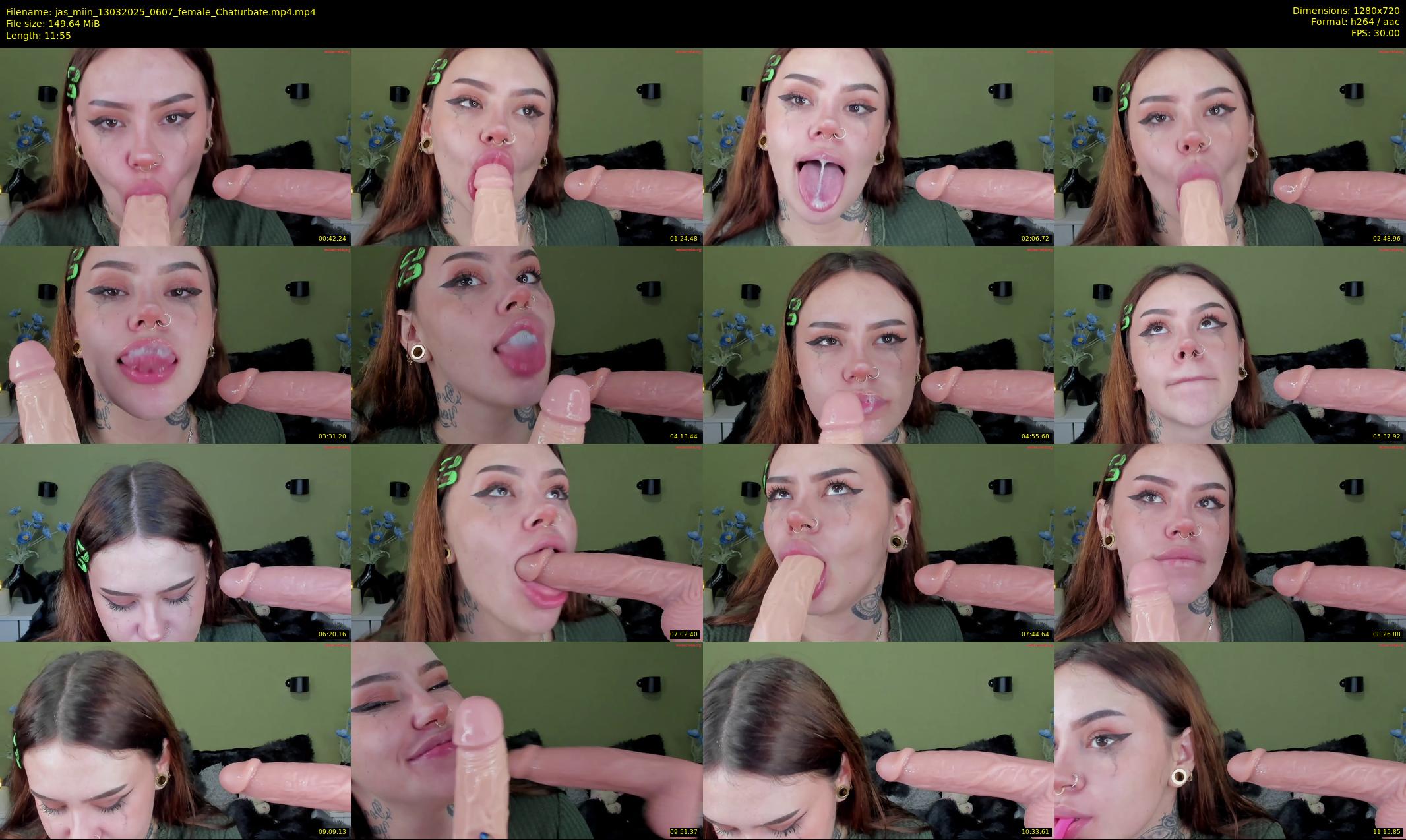 jas_miin — 12 minute Chaturbate female cam show recording, 720p, Mar 13, 2025