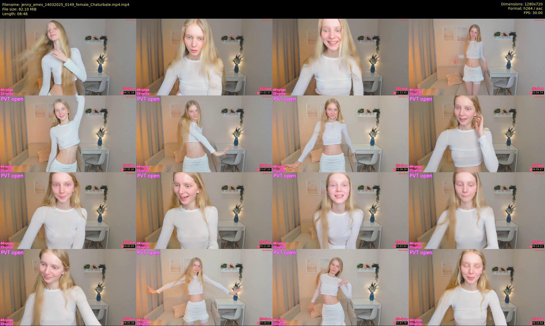 jenny_ames — 9 minute Chaturbate female cam show recording, 720p, Mar 14, 2025