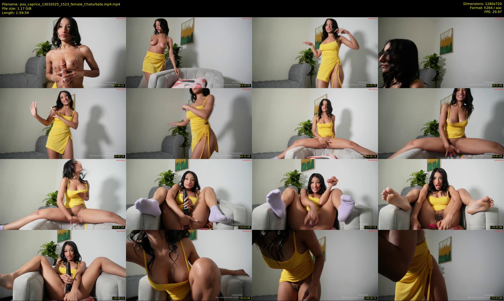 joss_caprice — 120 minute Chaturbate female cam show recording, 720p, Mar 13, 2025