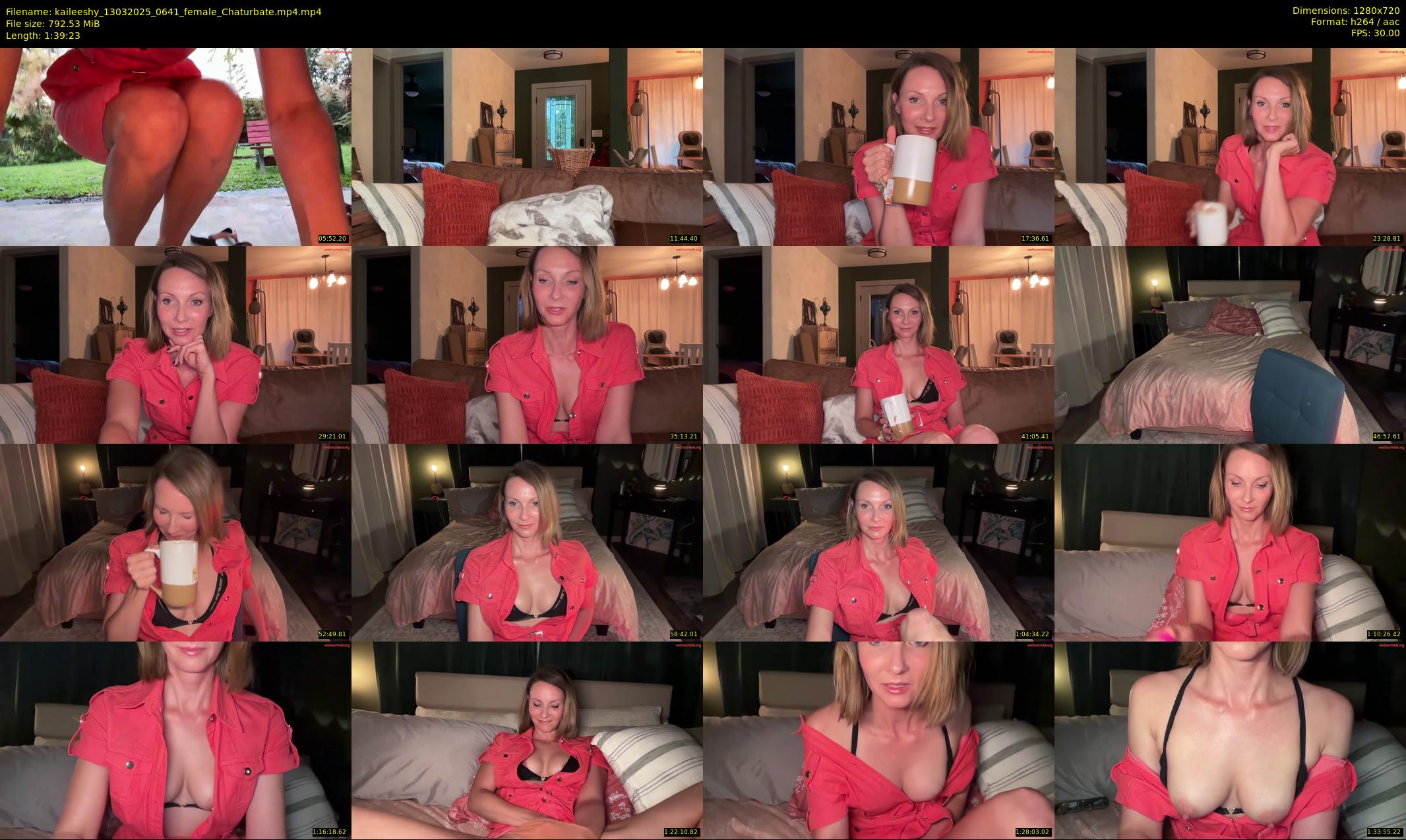 kaileeshy — 100 minute Chaturbate female cam show recording, 720p, Mar 13, 2025