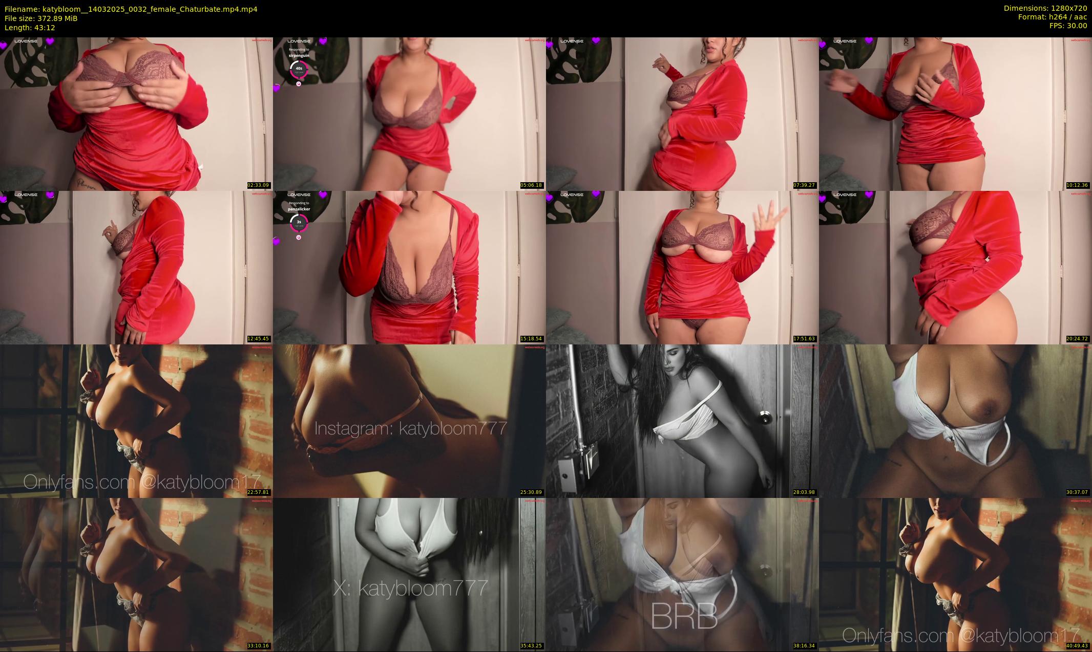 katybloom_ — 44 minute Chaturbate female cam show recording, 720p, Mar 14, 2025