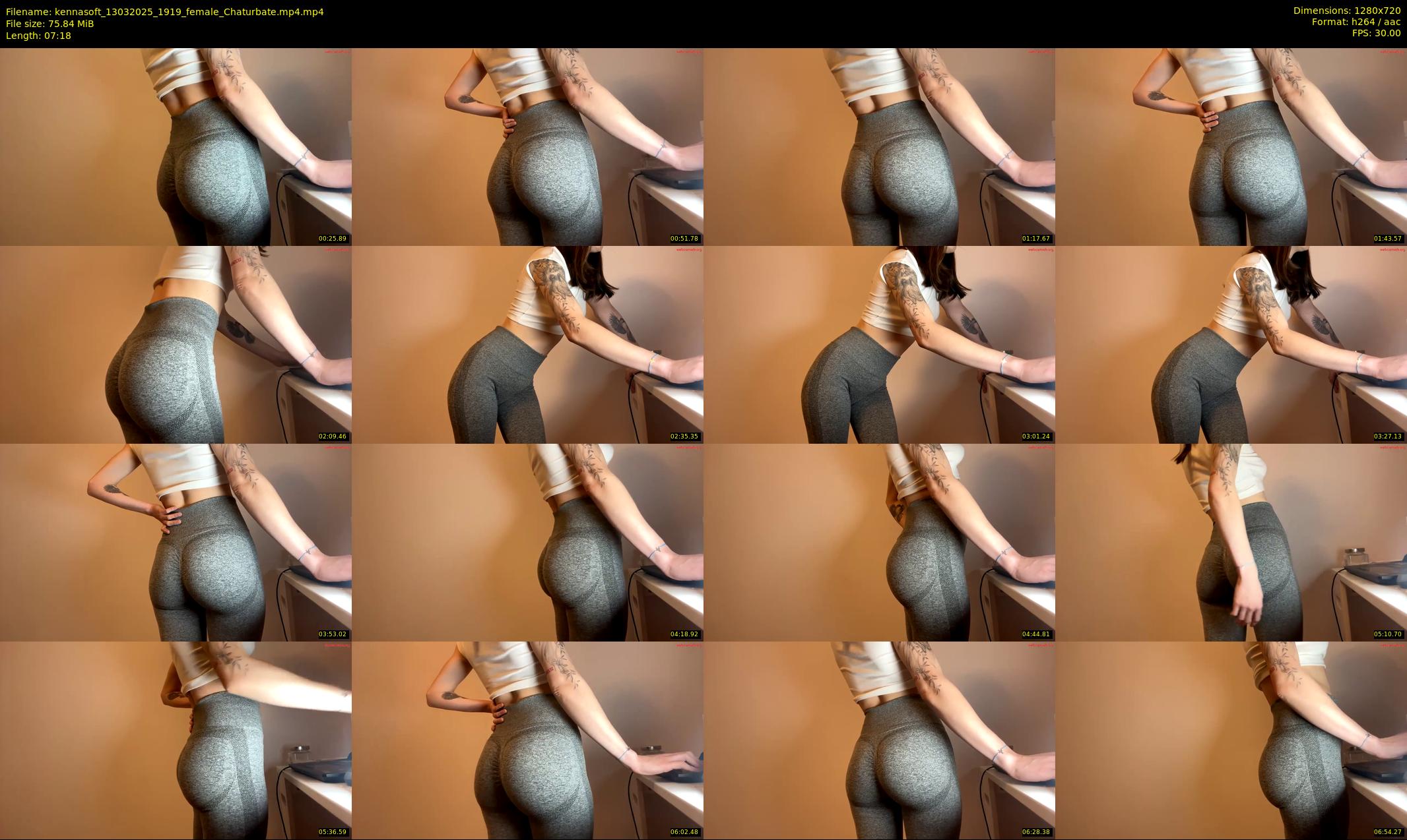 kennasoft — 8 minute Chaturbate female cam show recording, 720p, Mar 13, 2025