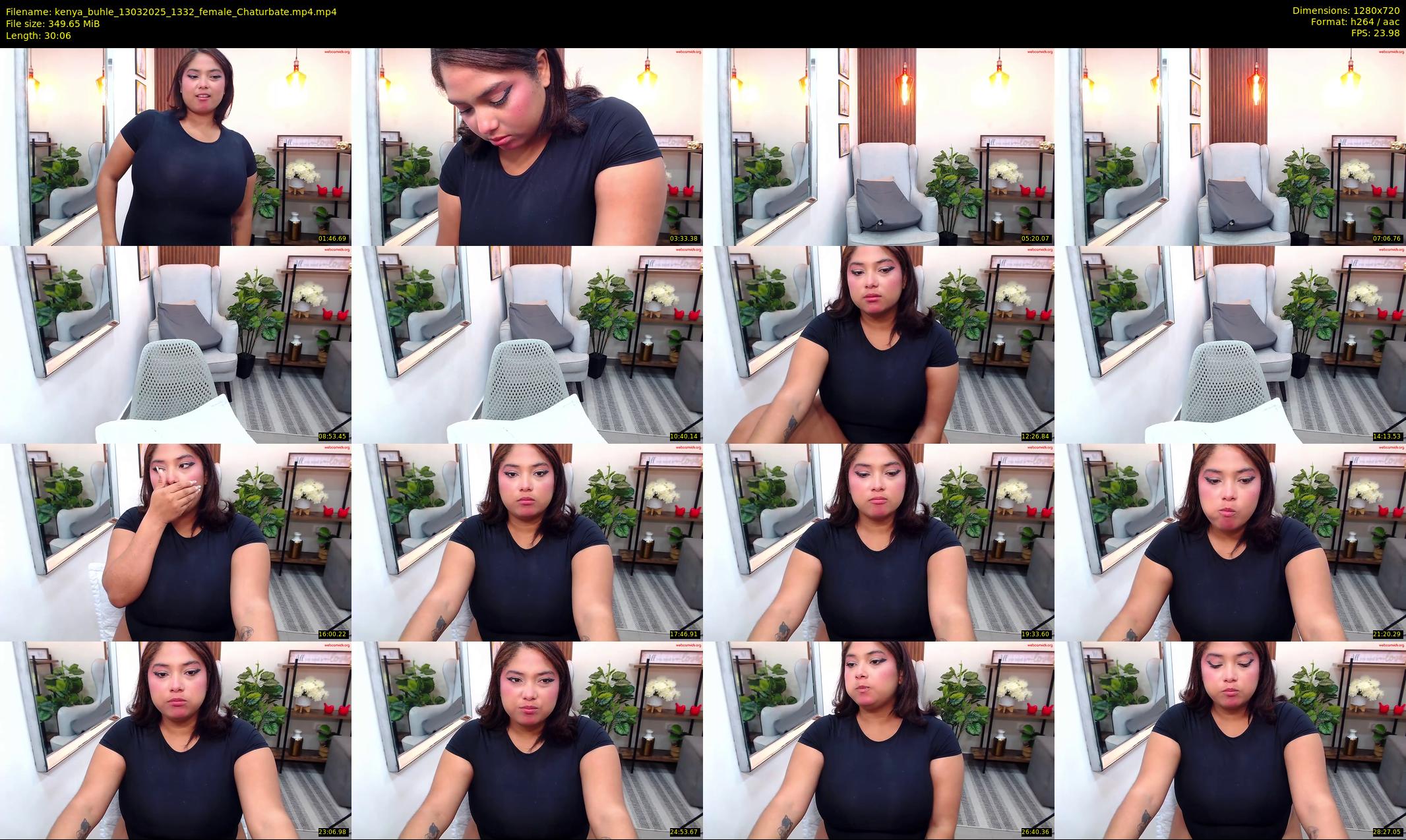 kenya_buhle — 31 minute Chaturbate female cam show recording, 720p, Mar 13, 2025