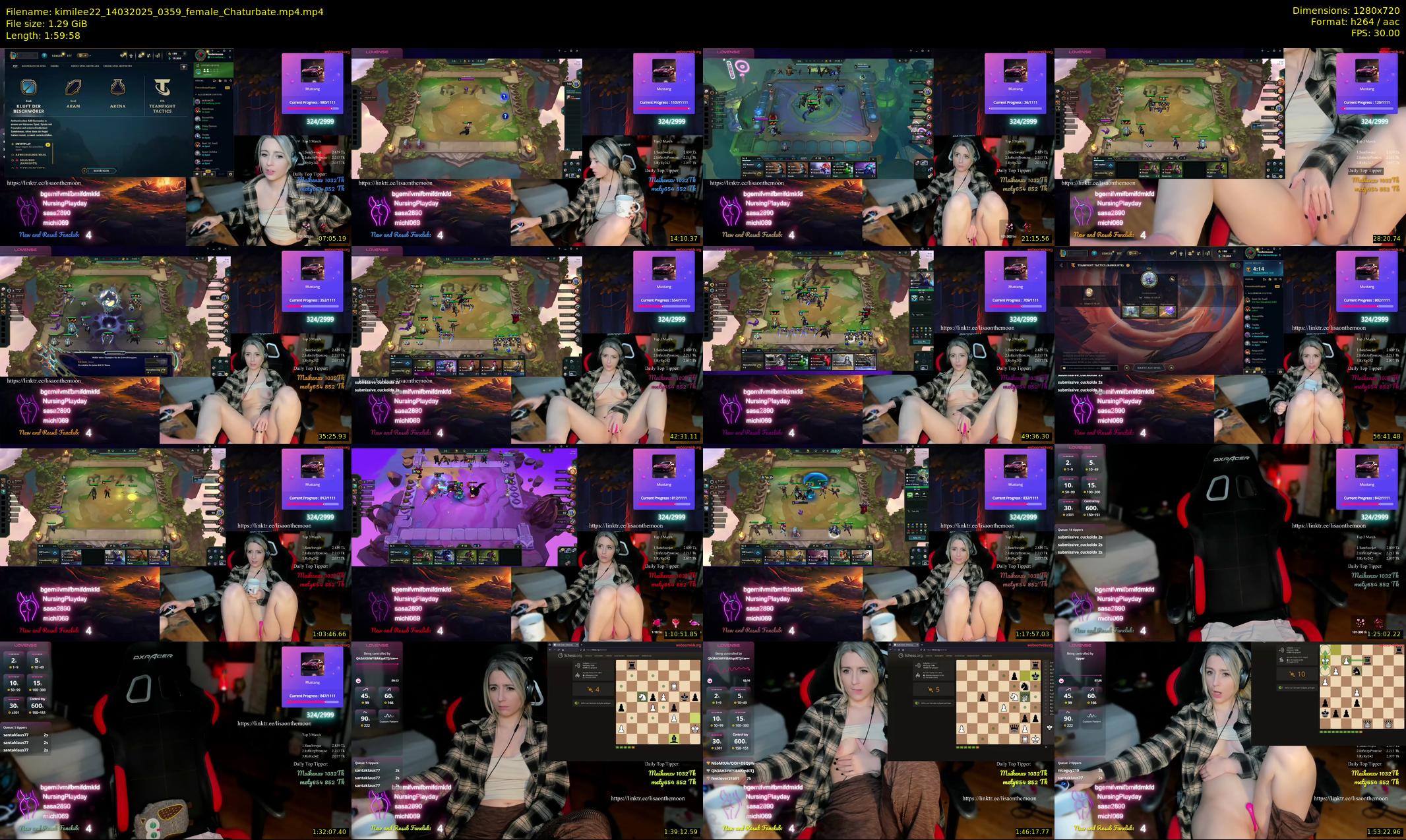 kimilee22 — 120 minute Chaturbate female cam show recording, 720p, Mar 14, 2025