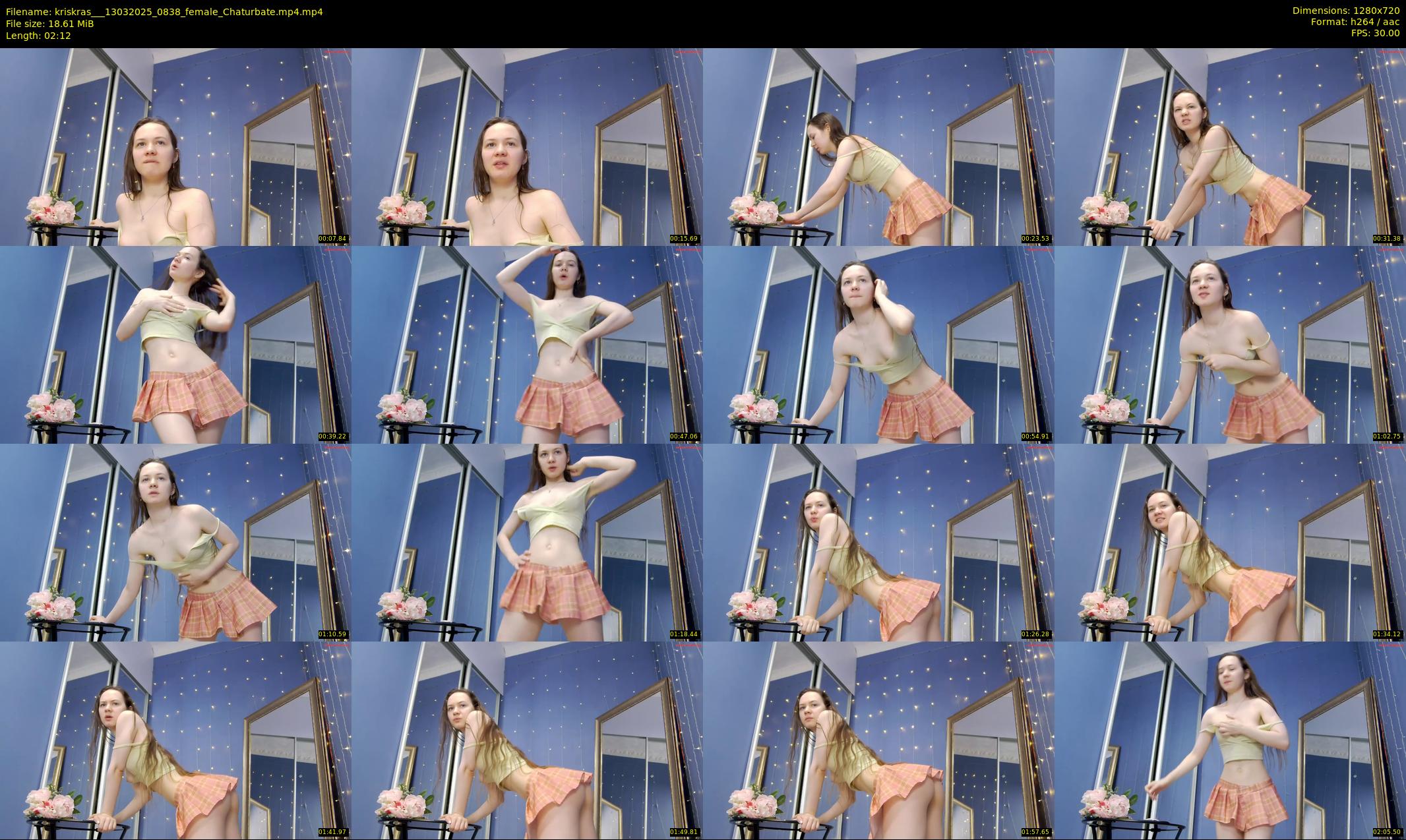 kriskras__ — 3 minute Chaturbate female cam show recording, 720p, Mar 13, 2025