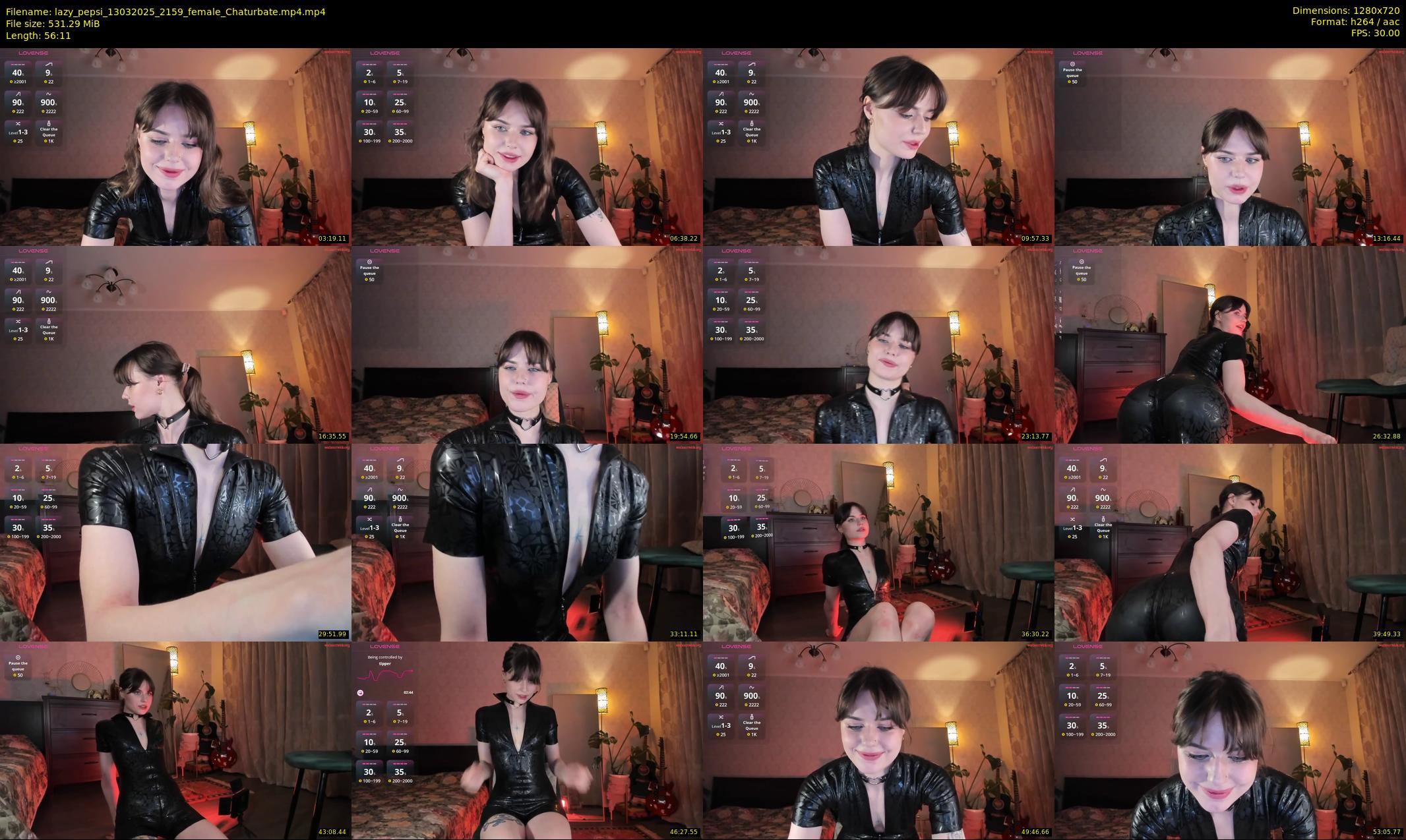 lazy_pepsi — 57 minute Chaturbate female cam show recording, 720p, Mar 13, 2025