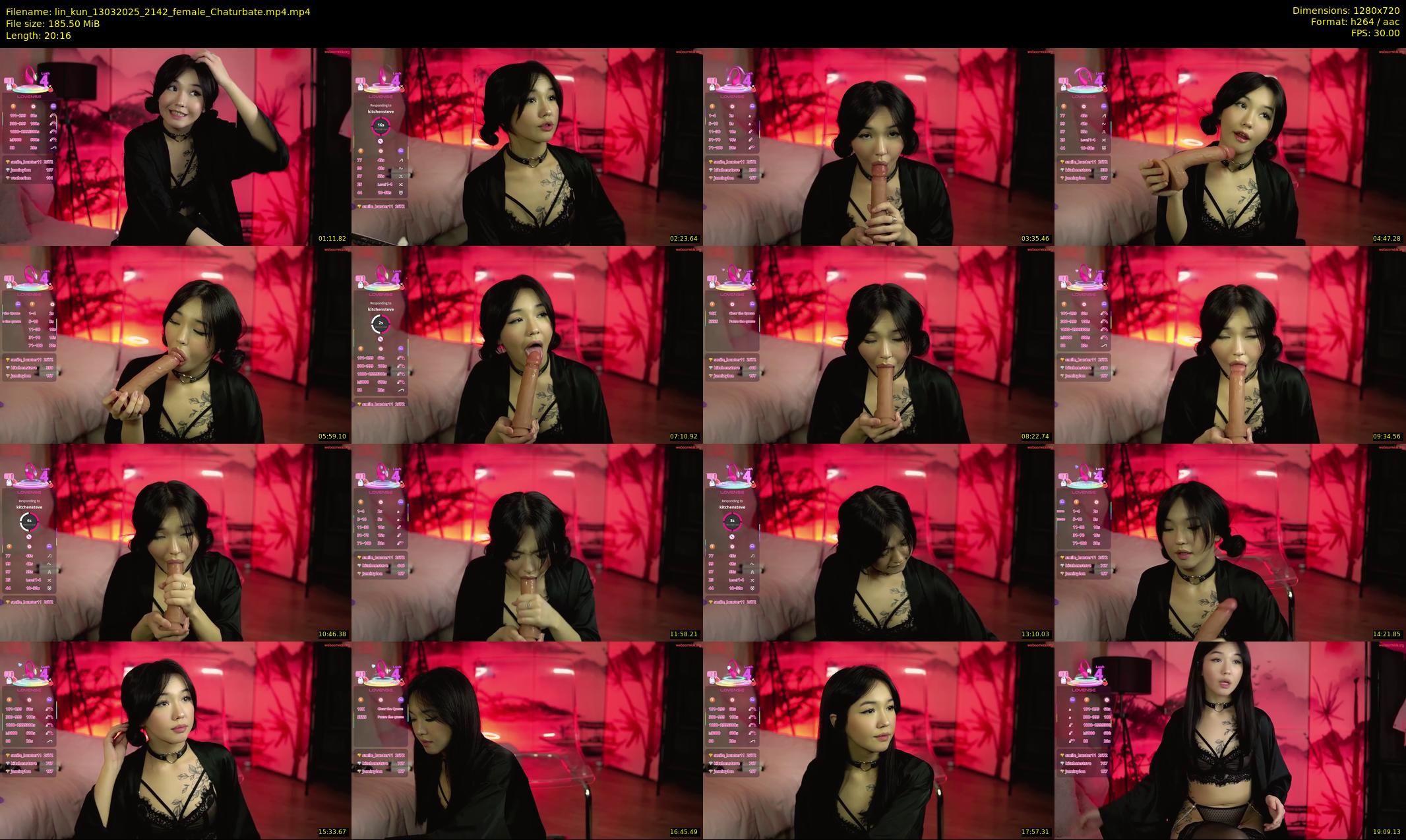 lin_kun — 21 minute Chaturbate female cam show recording, 720p, Mar 13, 2025