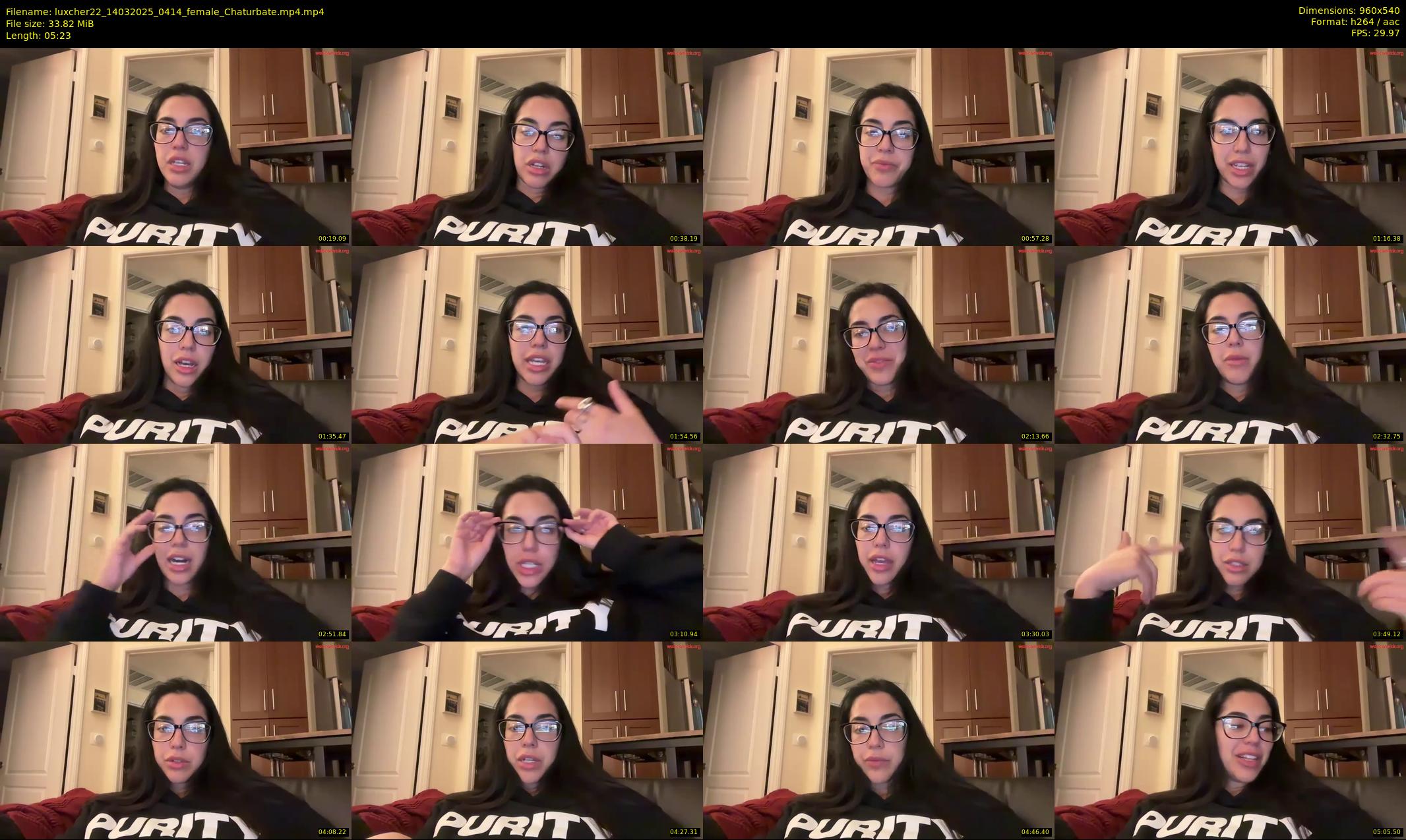 luxcher22 — 6 minute Chaturbate female cam show recording, 480p, Mar 14, 2025