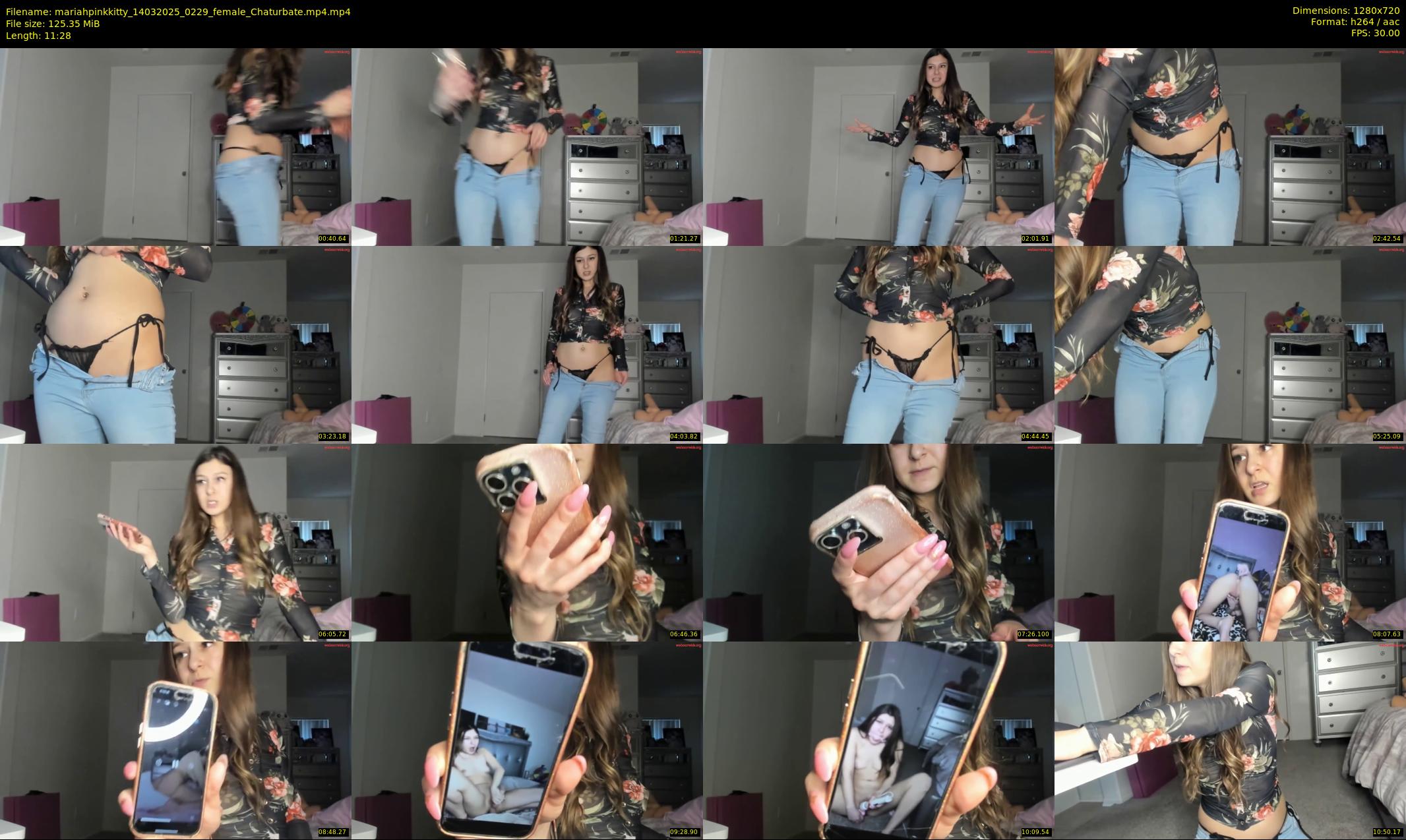 mariahpinkkitty — 12 minute Chaturbate female cam show recording, 720p, Mar 14, 2025