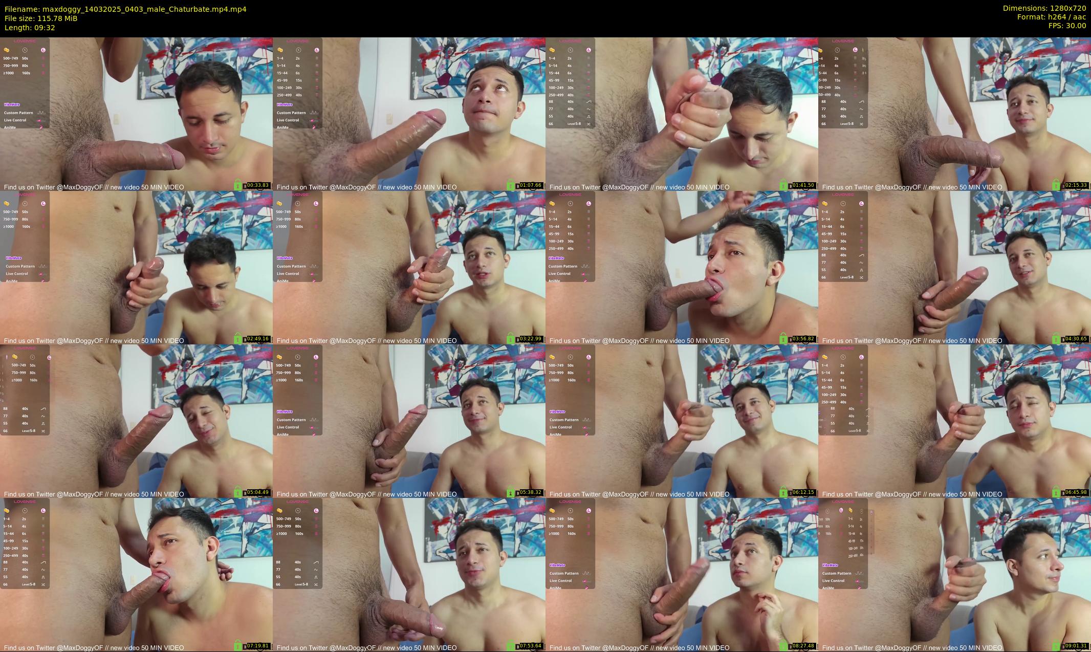 maxdoggy — 10 minute Chaturbate male cam show recording, 720p, Mar 14, 2025