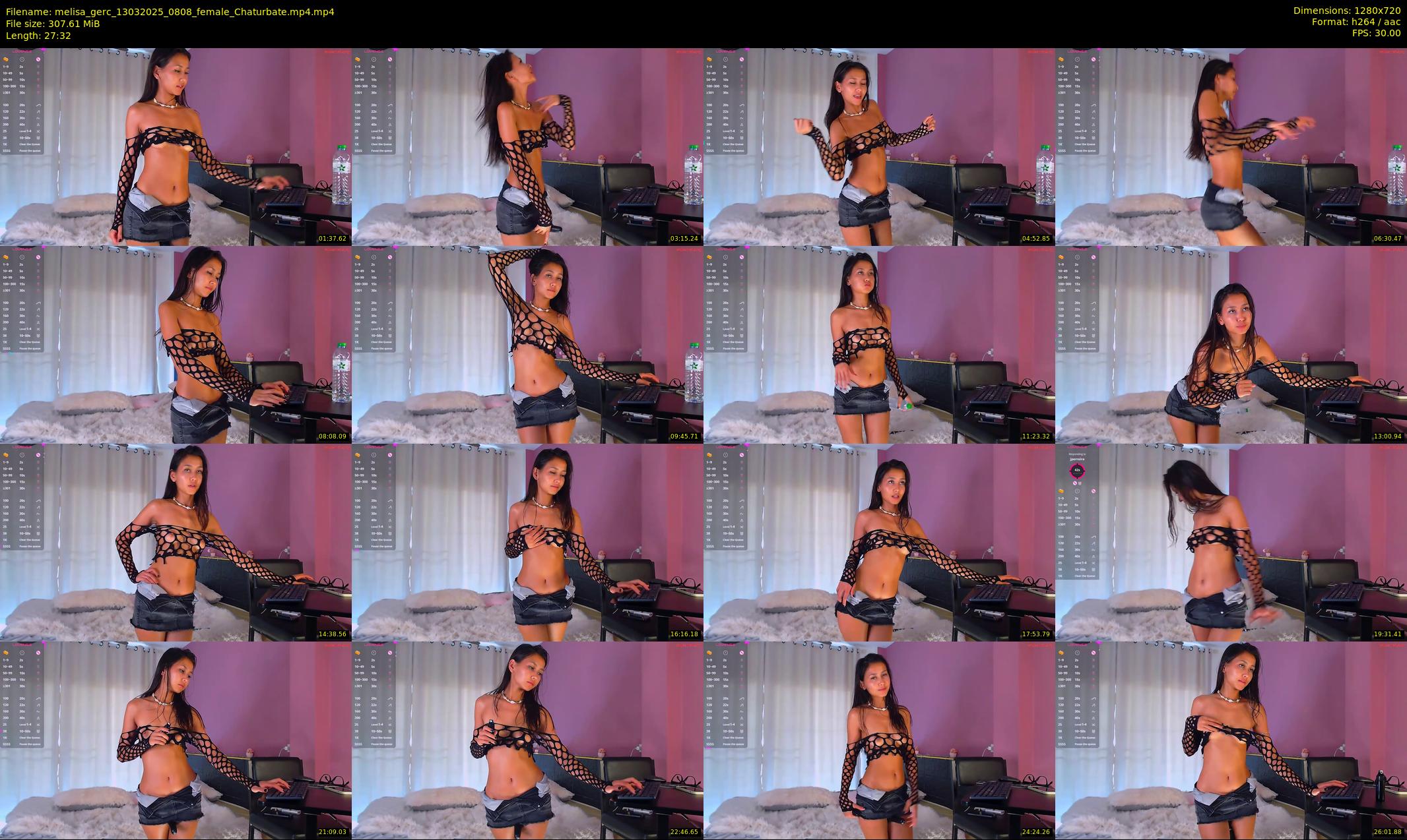 melisa_gerc — 28 minute Chaturbate female cam show recording, 720p, Mar 13, 2025