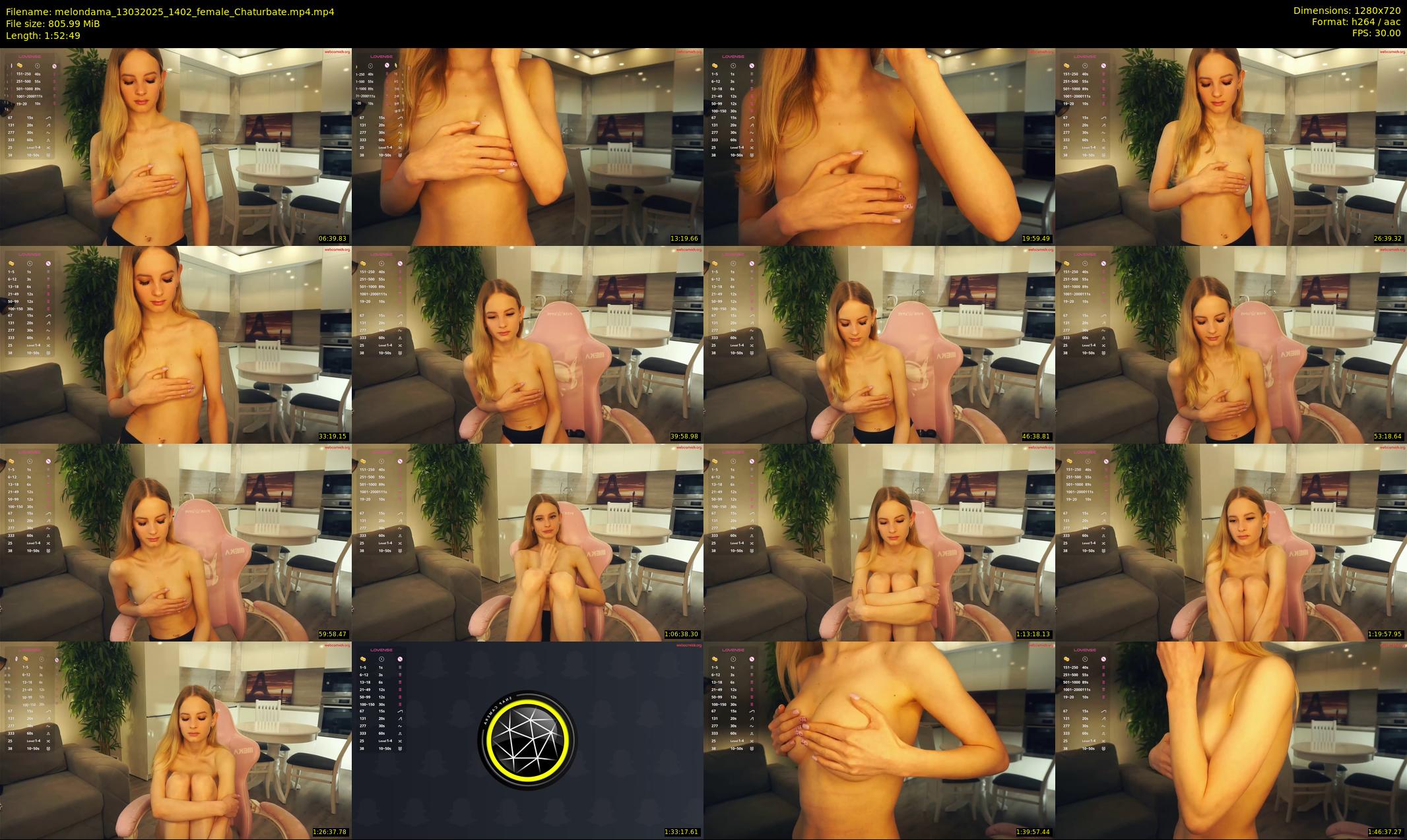 melondama — 113 minute Chaturbate female cam show recording, 720p, Mar 13, 2025