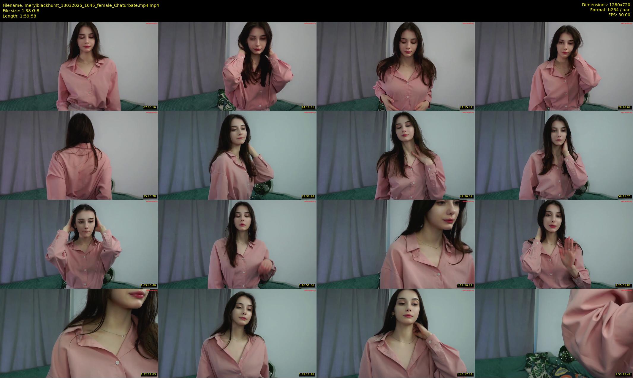 merylblackhurst — 120 minute Chaturbate female cam show recording, 720p, Mar 13, 2025