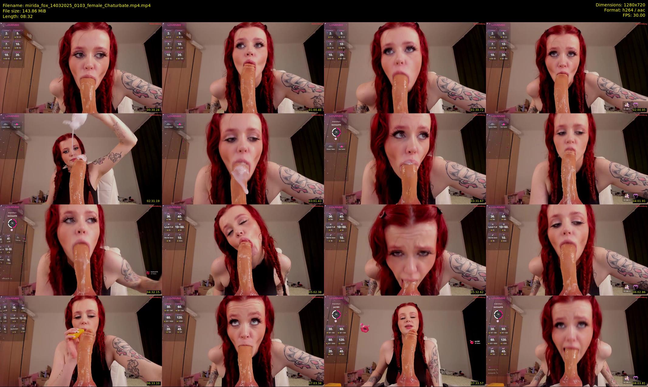 mirida_fox — 9 minute Chaturbate female cam show recording, 720p, Mar 14, 2025