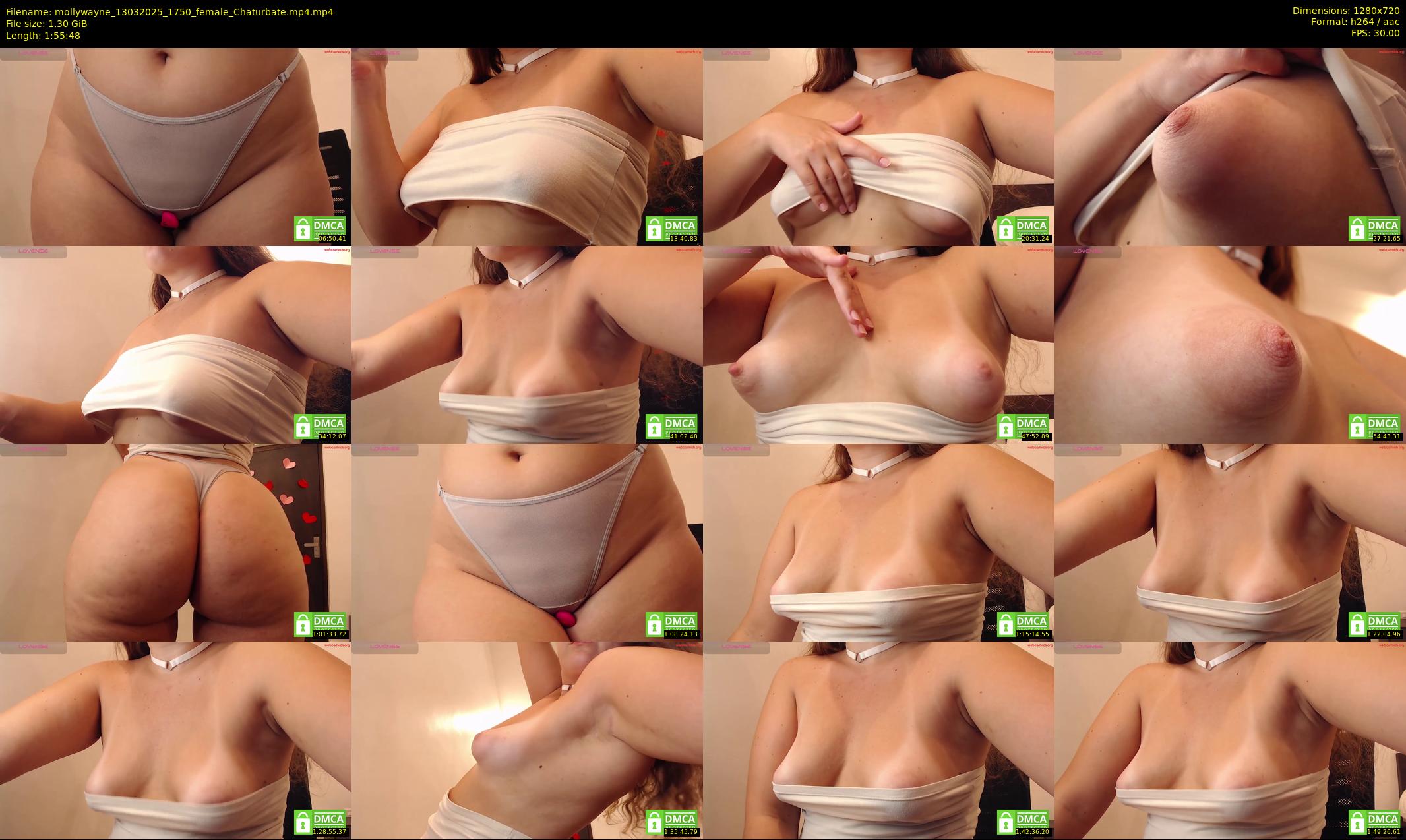 mollywayne — 116 minute Chaturbate female cam show recording, 720p, Mar 13, 2025
