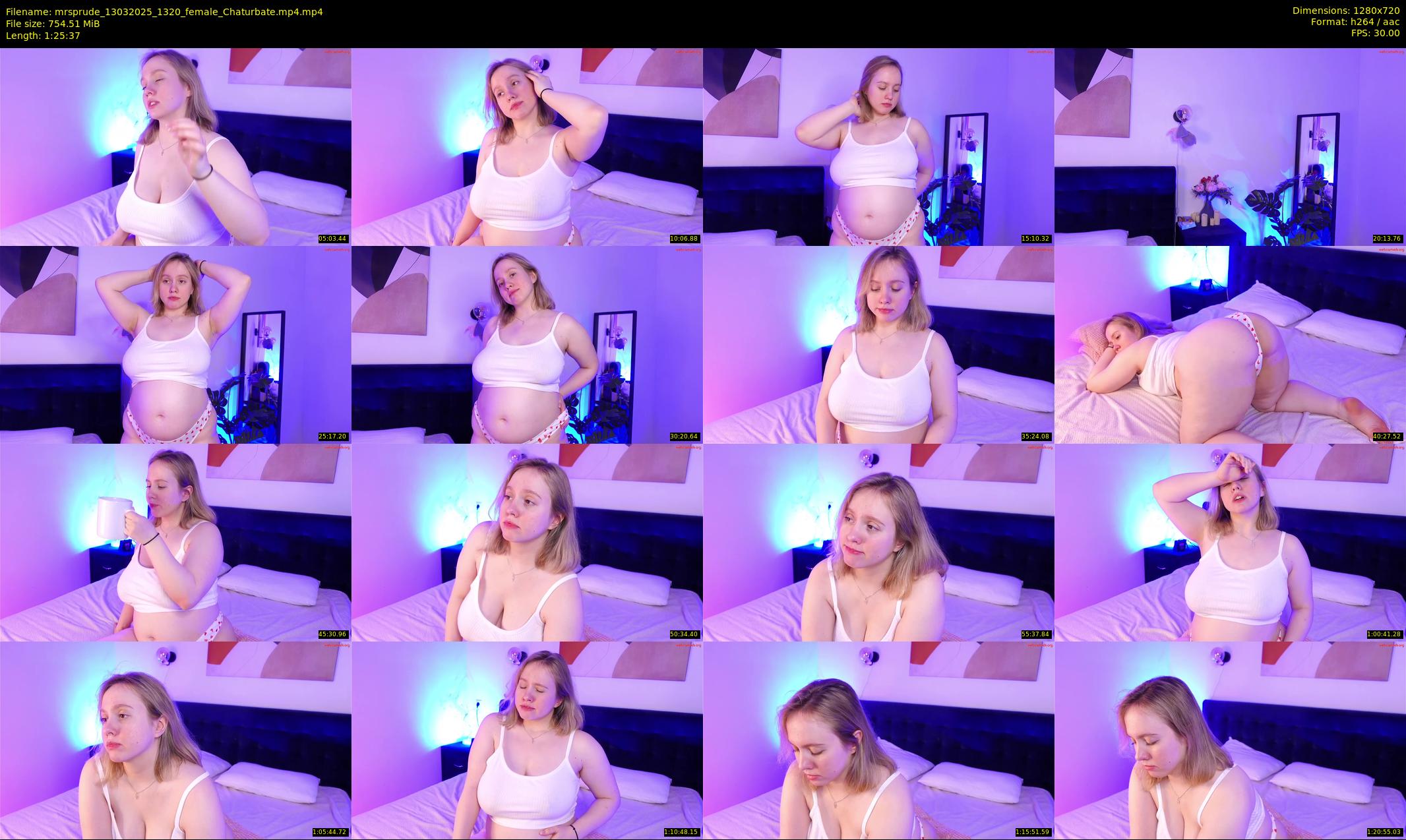 mrsprude — 86 minute Chaturbate female cam show recording, 720p, Mar 13, 2025