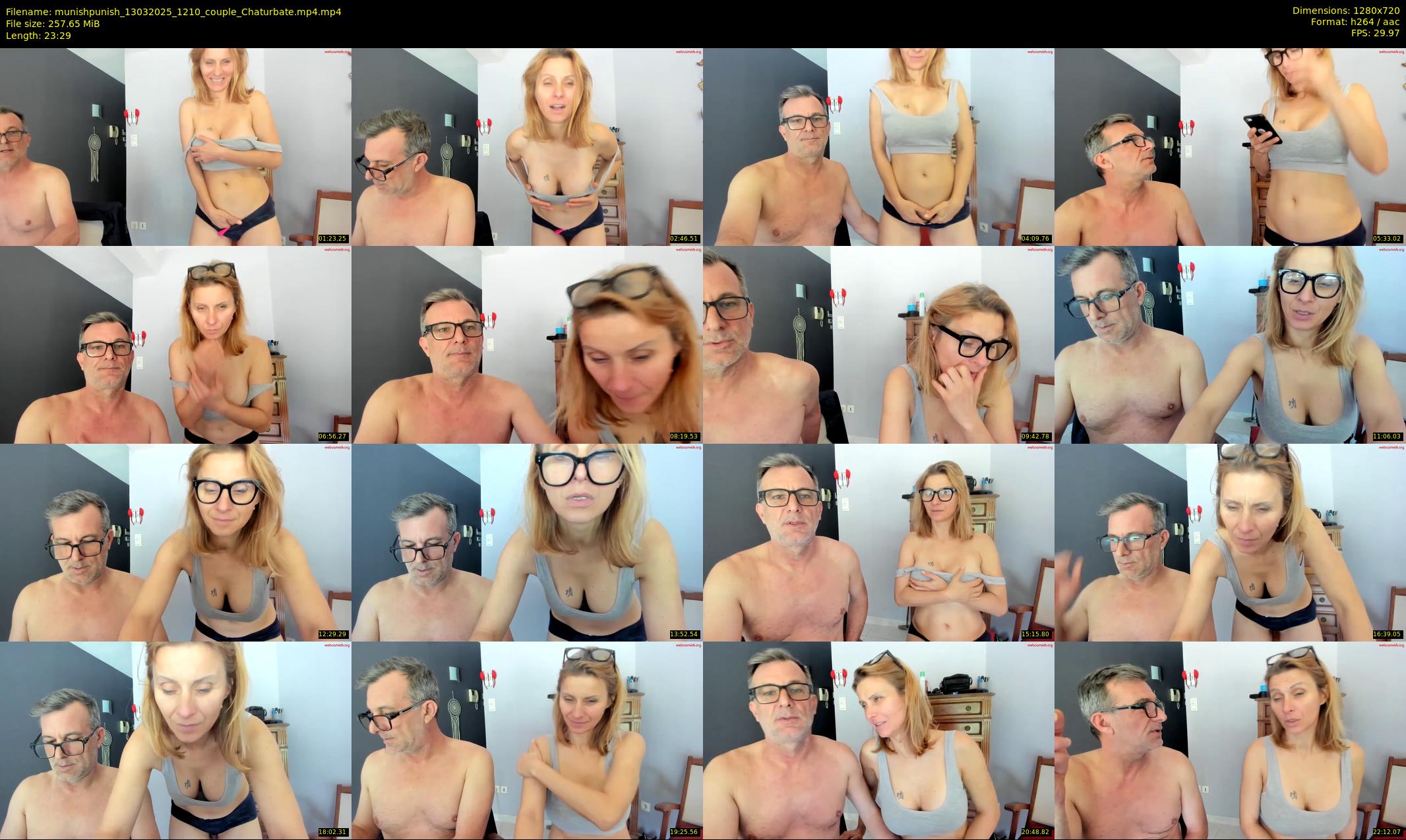 munishpunish — 24 minute Chaturbate couple cam show recording, 720p, Mar 13, 2025